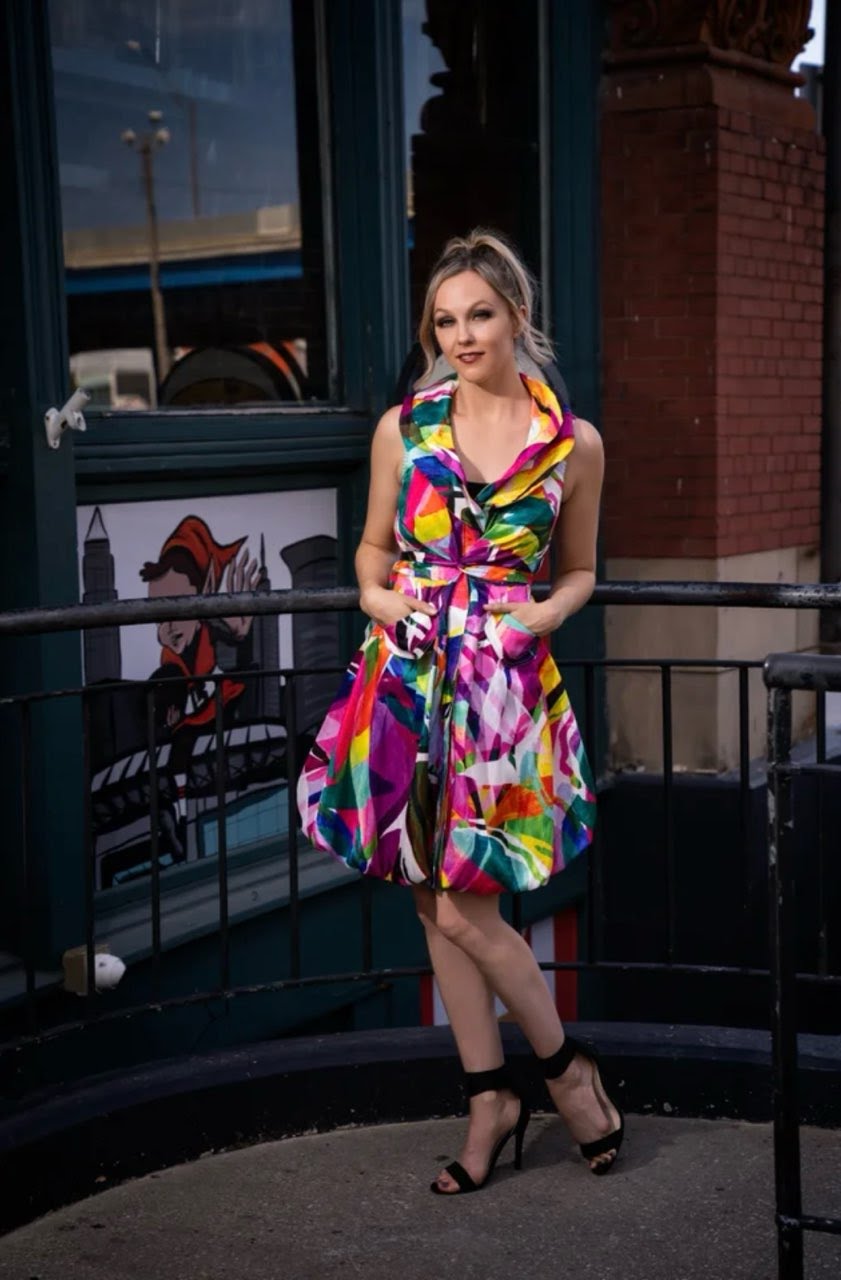 Samuel Dong Dress S22150