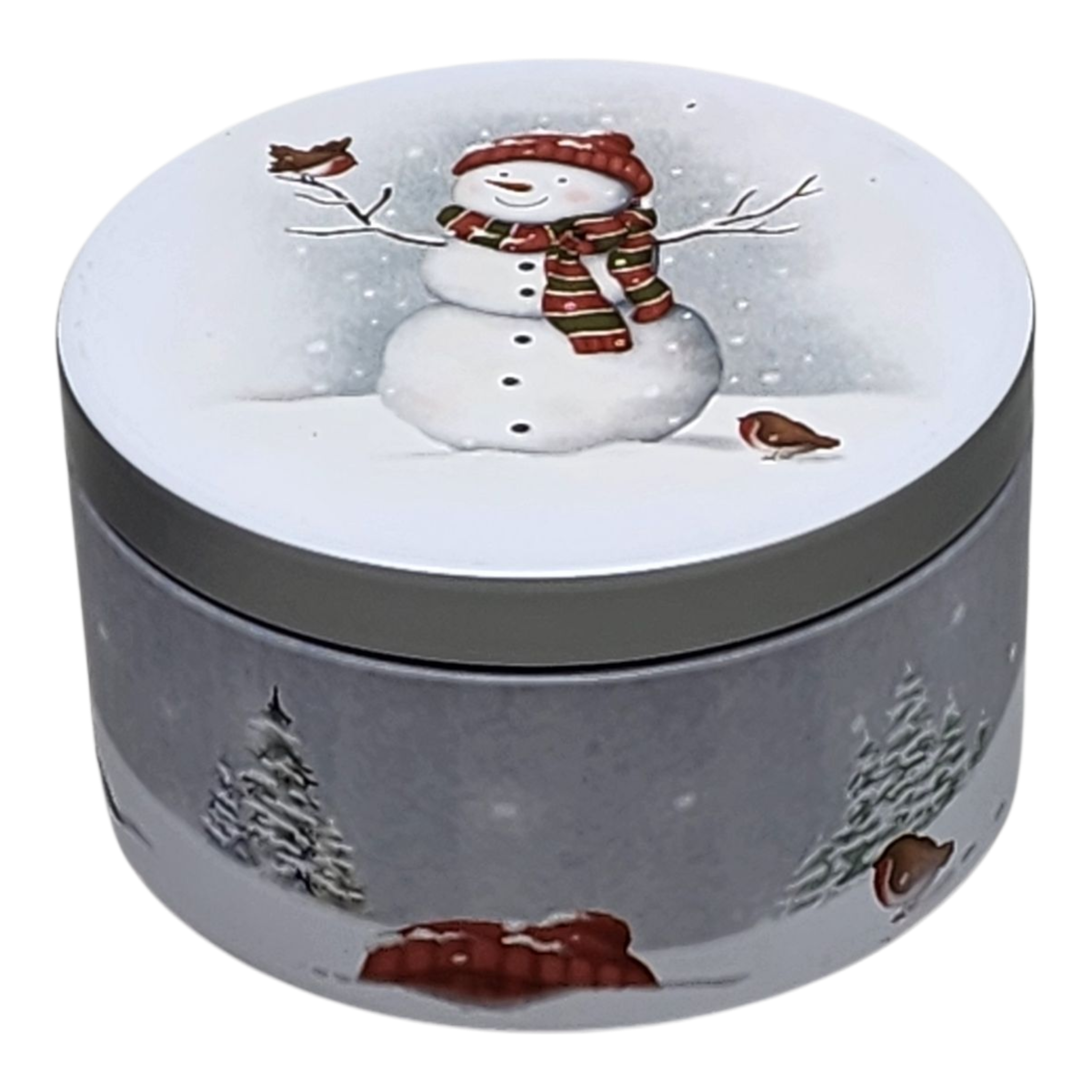 Snowman Sugar Cookie Candle - Warm Holiday Fragrance