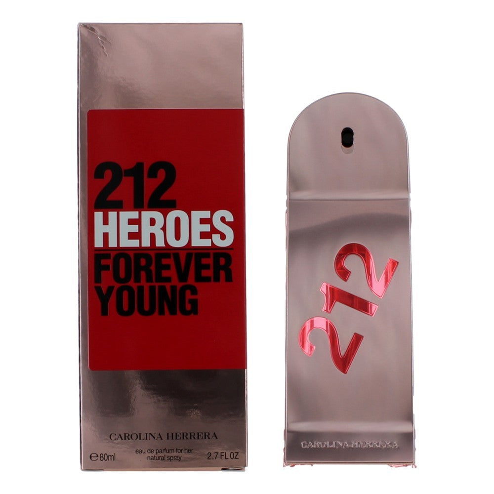 Carolina Herrera 212 Heroes Forever Young Eau De Parfum Spray for Women 2.7 Oz