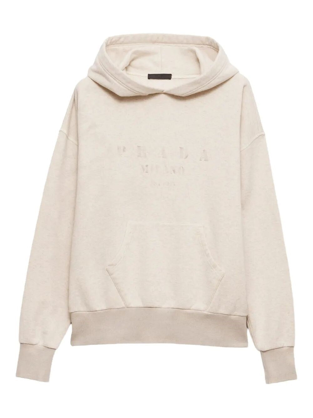 Prada Men Cotton Fleece Hoodie