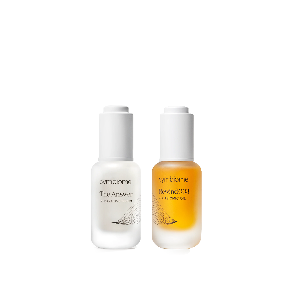 Supple Skin Set - The Answer Reparative Serum + Rewind003 Age-Defying Postbiomic Oil