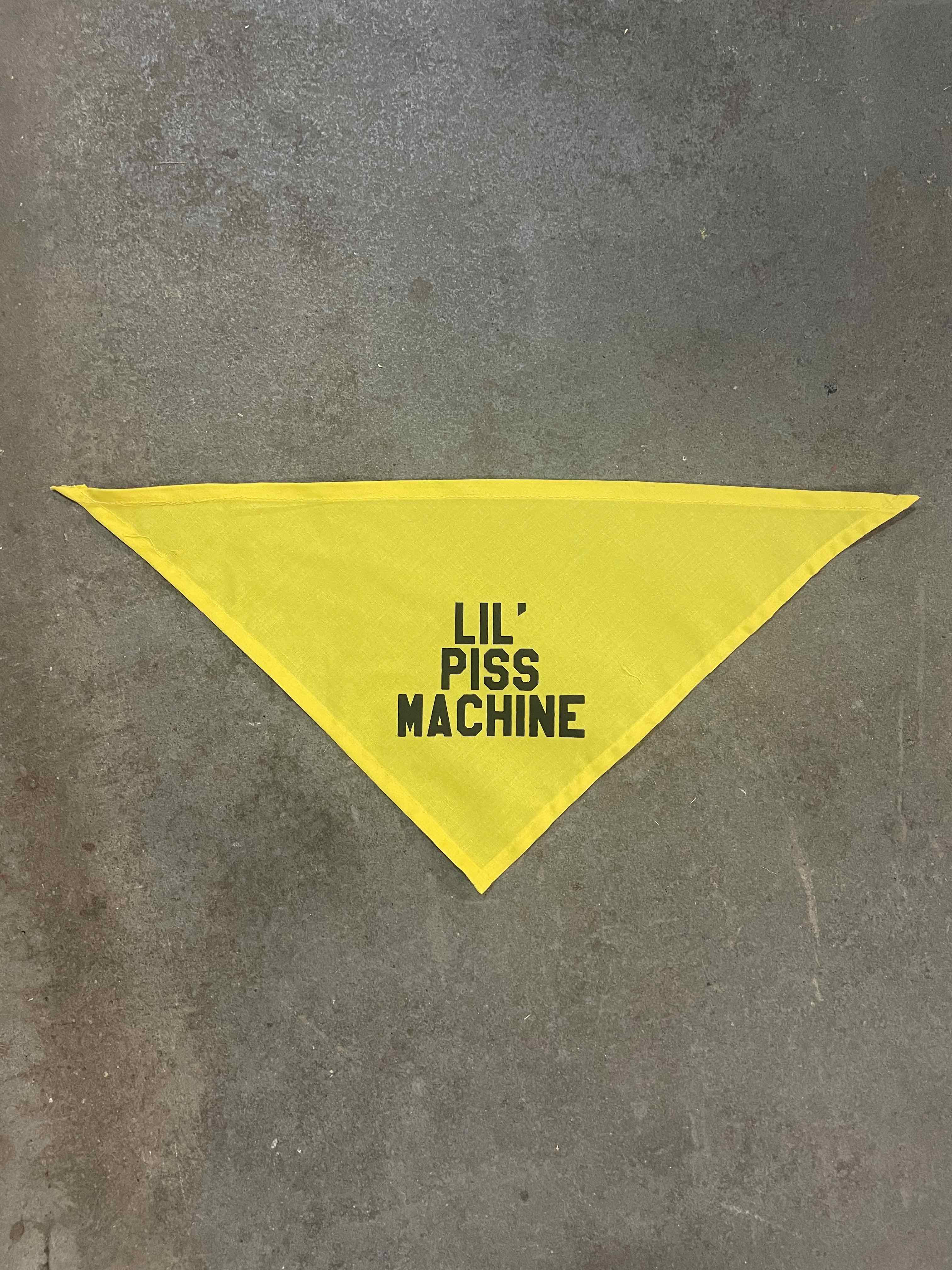 Lil' Piss Machine Pet Bandana (Small) by BOBBYK
