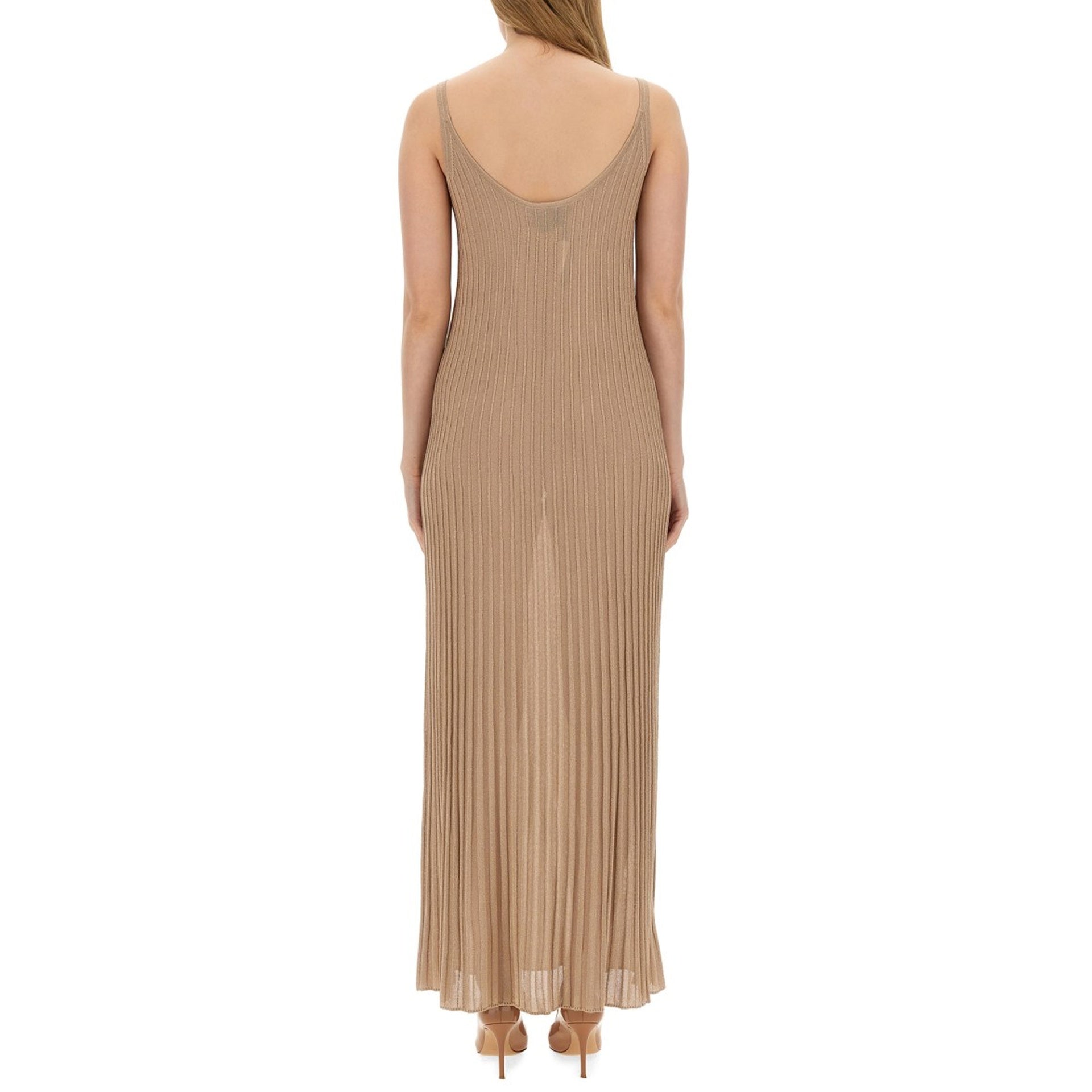 Max Mara Ritmo Lurex Long Dress Women