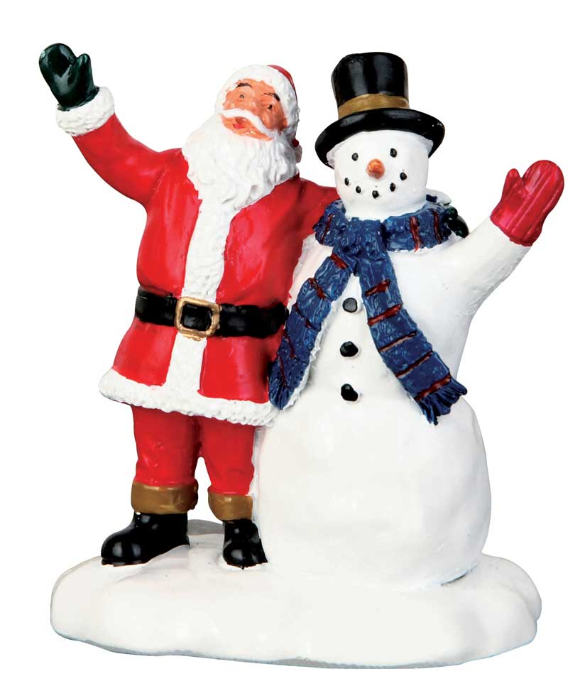 Christmas Greetings Village Figurine