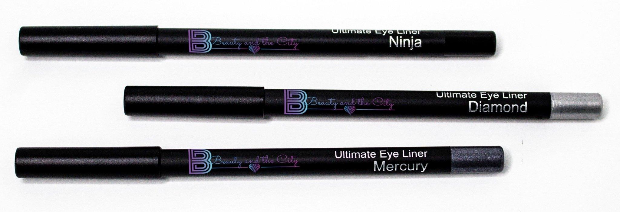 Beauty and the City Vegan Eyeliner Pencil Set – Soft, Blendable, Long-Lasting Formula in Multiple Shades