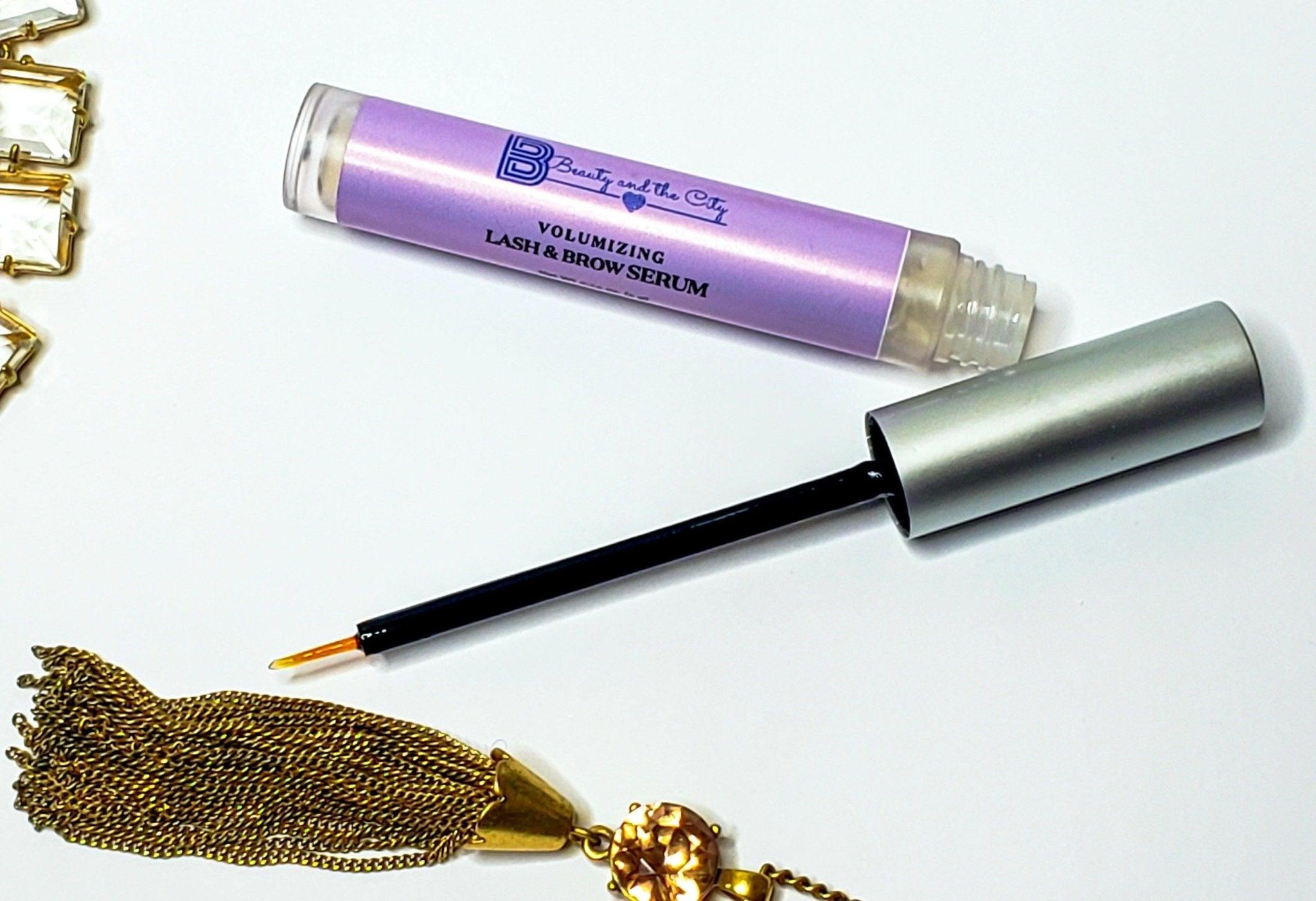 Beauty and the City Protein Lash & Brow Serum – Vegan Growth-Boosting Formula for Stronger, Thicker Lashes and Brows