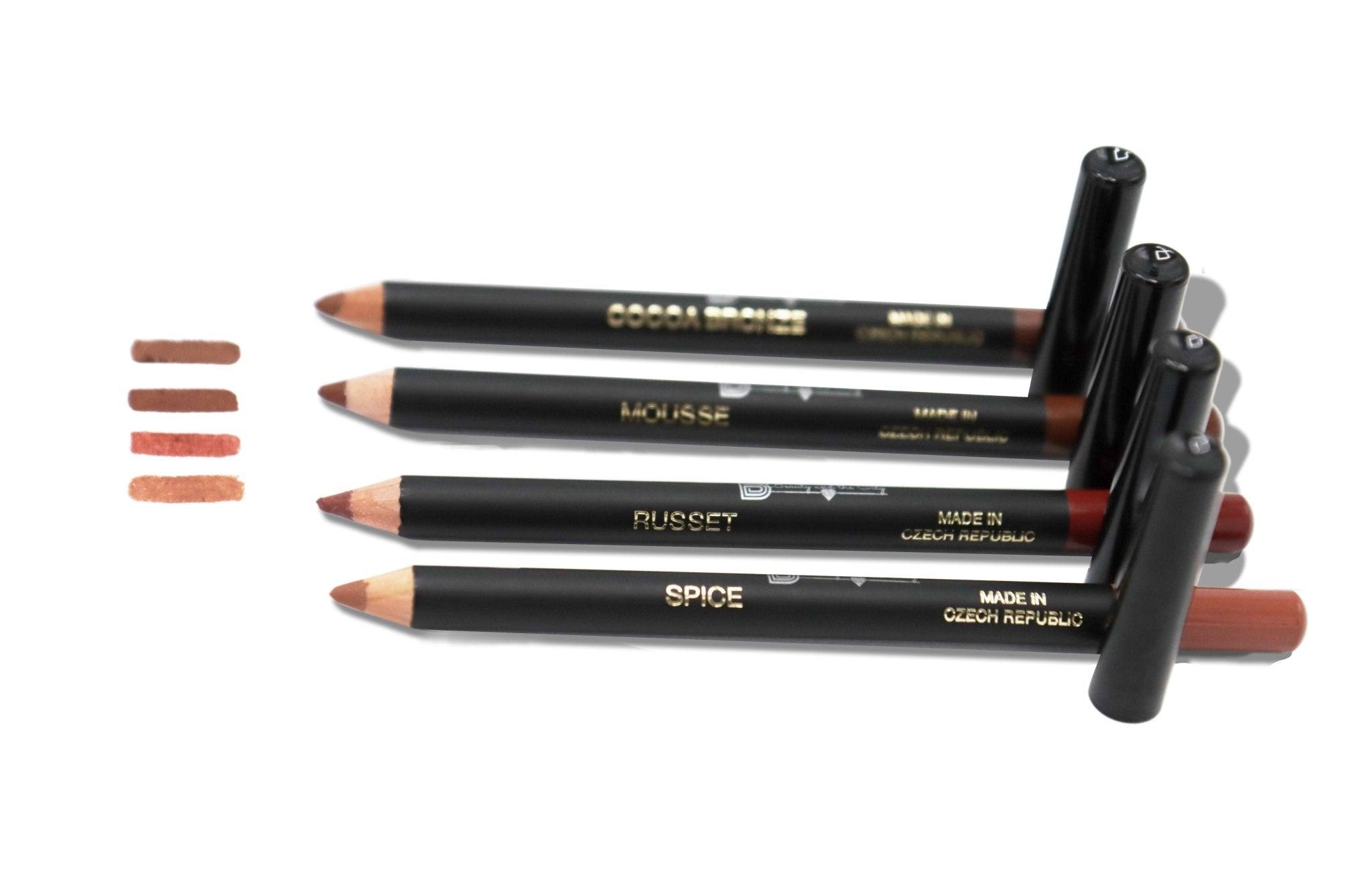 Beauty and the City Clean Vegan Lip Liner – Lightweight, Blendable Formula for a Flawless Lip Look