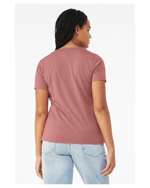 Bella + Canvas 6415 Ladies' Relaxed Triblend V-Neck T-Shirt