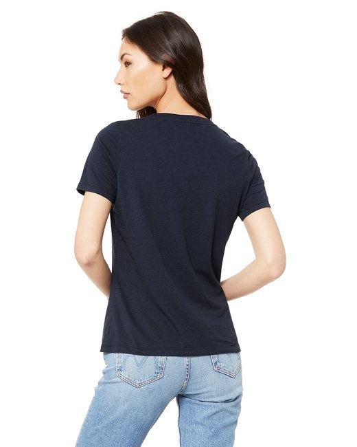Bella + Canvas 6415 Ladies' Relaxed Triblend V-Neck T-Shirt