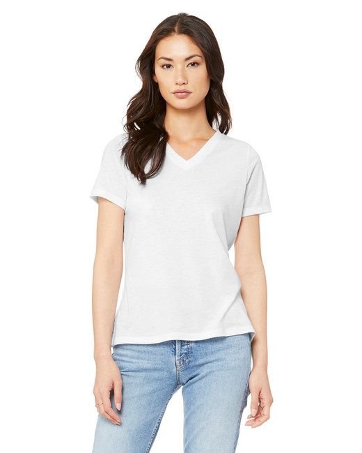 Bella + Canvas 6415 Ladies' Relaxed Triblend V-Neck T-Shirt