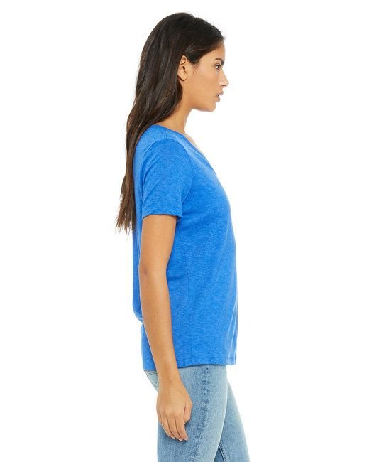 Bella + Canvas 6415 Ladies' Relaxed Triblend V-Neck T-Shirt