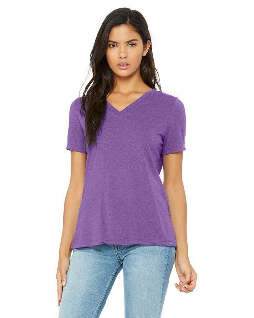 Bella + Canvas 6415 Ladies' Relaxed Triblend V-Neck T-Shirt