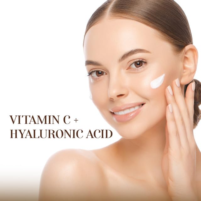 Bellkah SPF 30 Anti-Aging Face Moisturizer Cream – Firming, Wrinkle-Reducing, Hydrating Moisturizer Face Cream with Vitamin C & Hyaluronic Acid – Moisturizing Skin Care for Women – 30ml