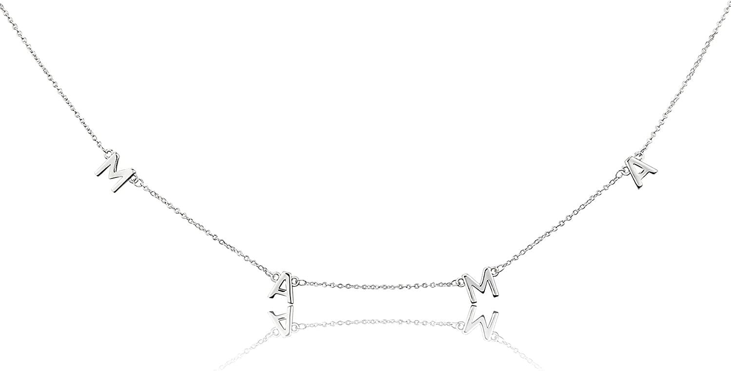 Benevolence LA Mama Necklace Dainty Necklace; 14k Gold Dipped Necklaces For Women; Gifts for Mom | 14 Gold Necklace; Mother's Necklace; Necklaces for Mom; Designed in California