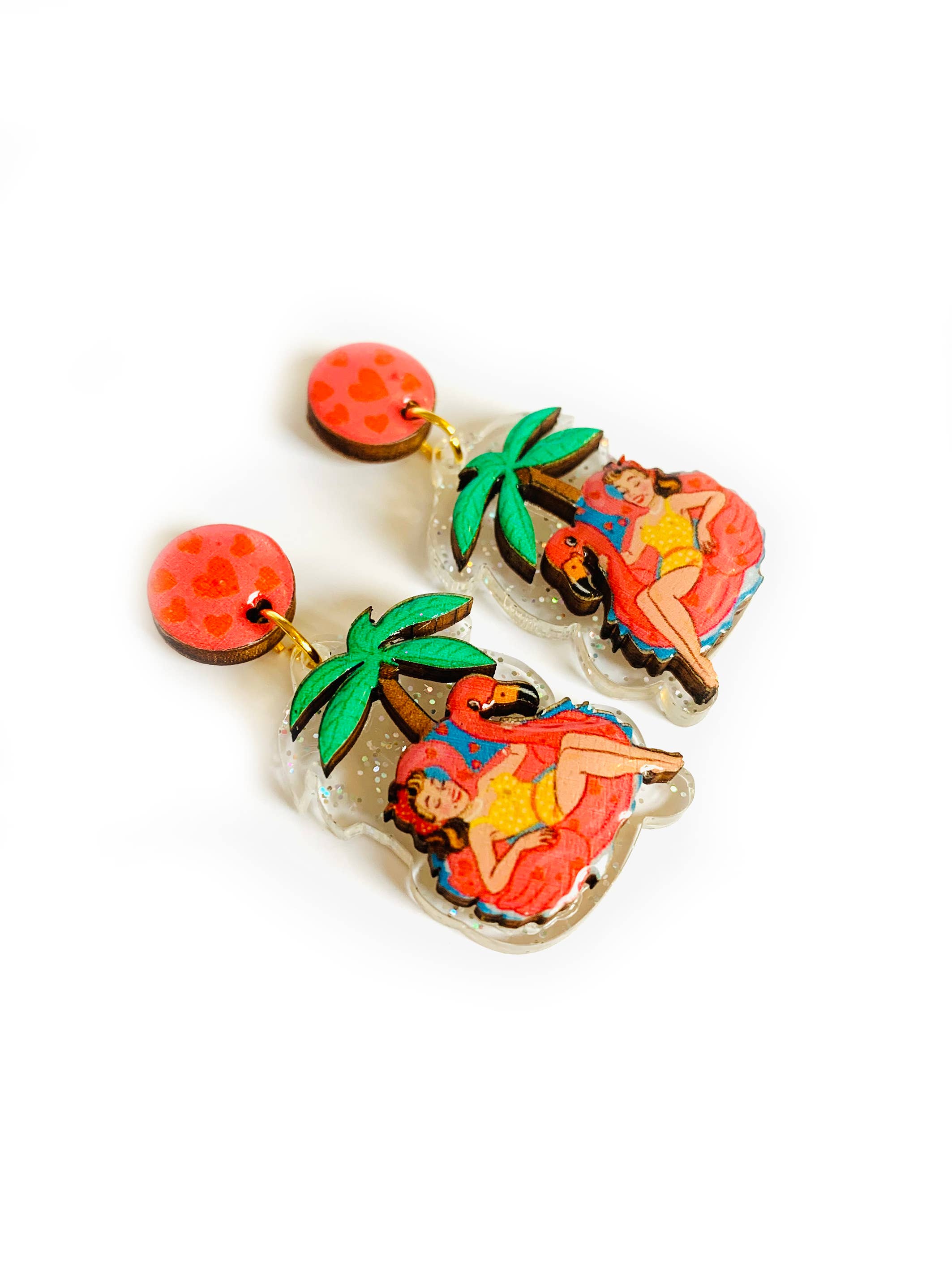 Frankie Tropicana Earrings by Rosie Rose Parker