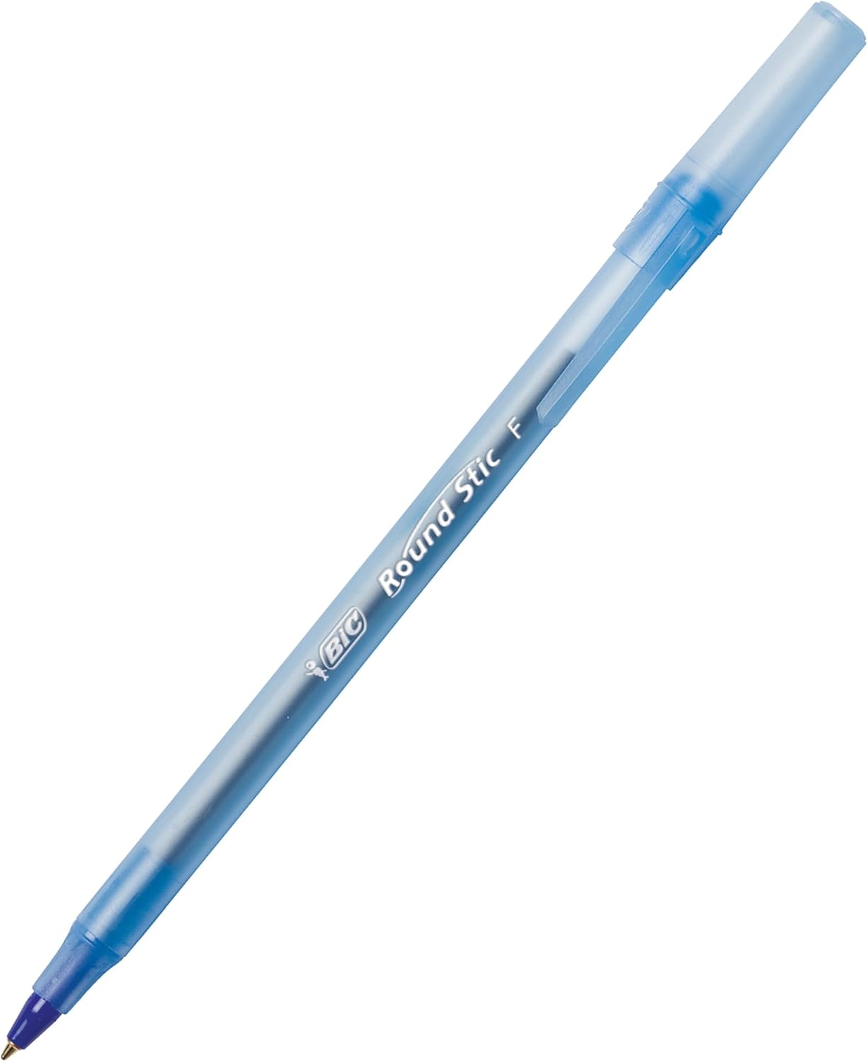 BIC Round Stic Xtra Life Ballpoint Pen, Ultra Long Lasting and Consistent Ink Flow, 60-Count in Black Ink