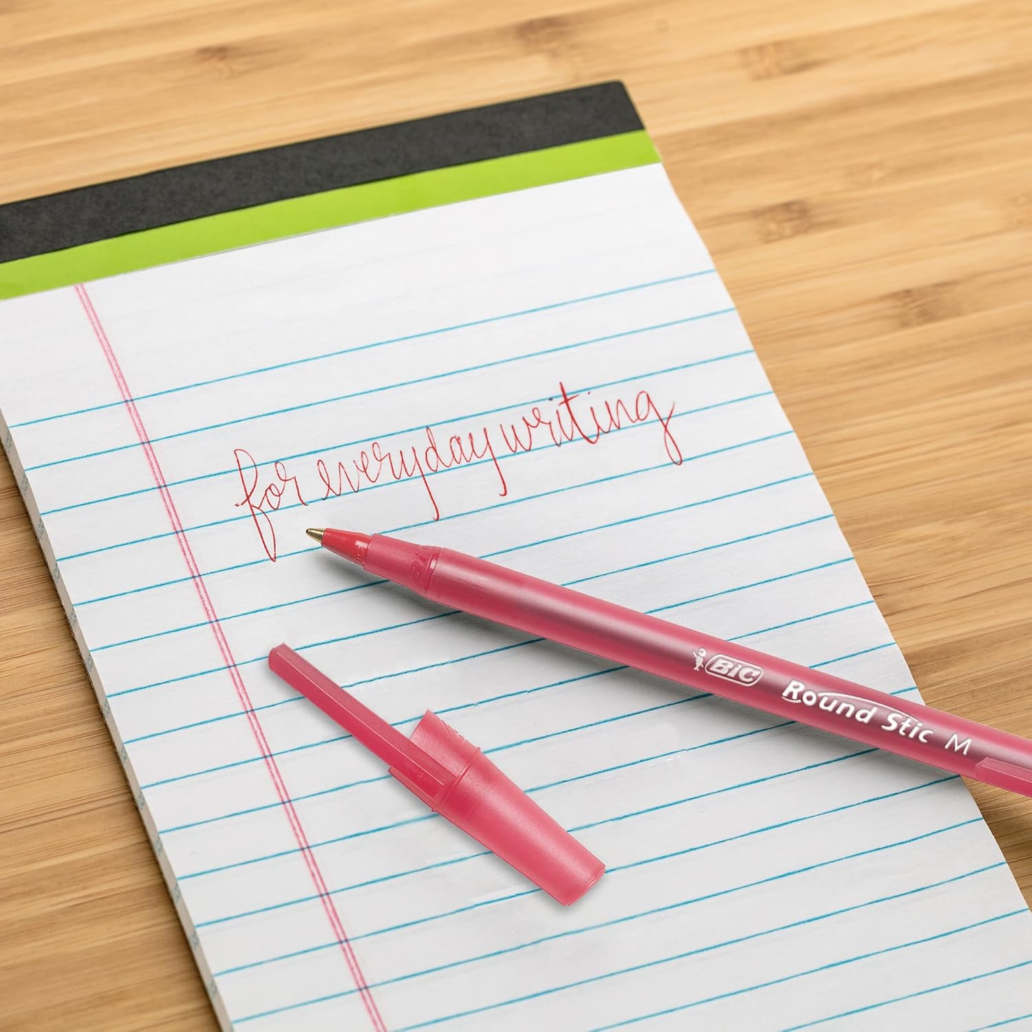 BIC Round Stic Xtra Life Ballpoint Pen, Ultra Long Lasting and Consistent Ink Flow, 60-Count in Black Ink