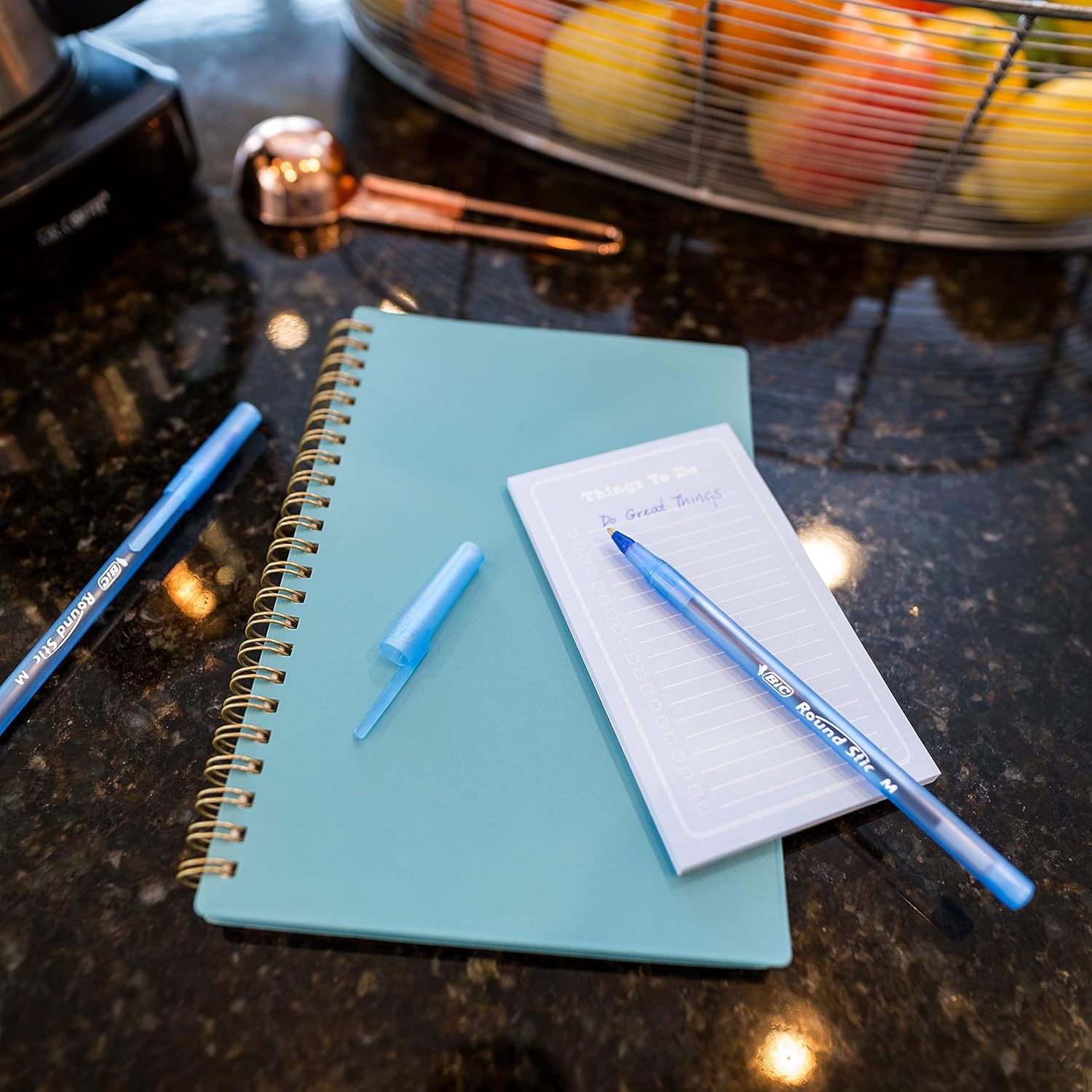 BIC Round Stic Xtra Life Ballpoint Pen, Ultra Long Lasting and Consistent Ink Flow, 60-Count in Black Ink