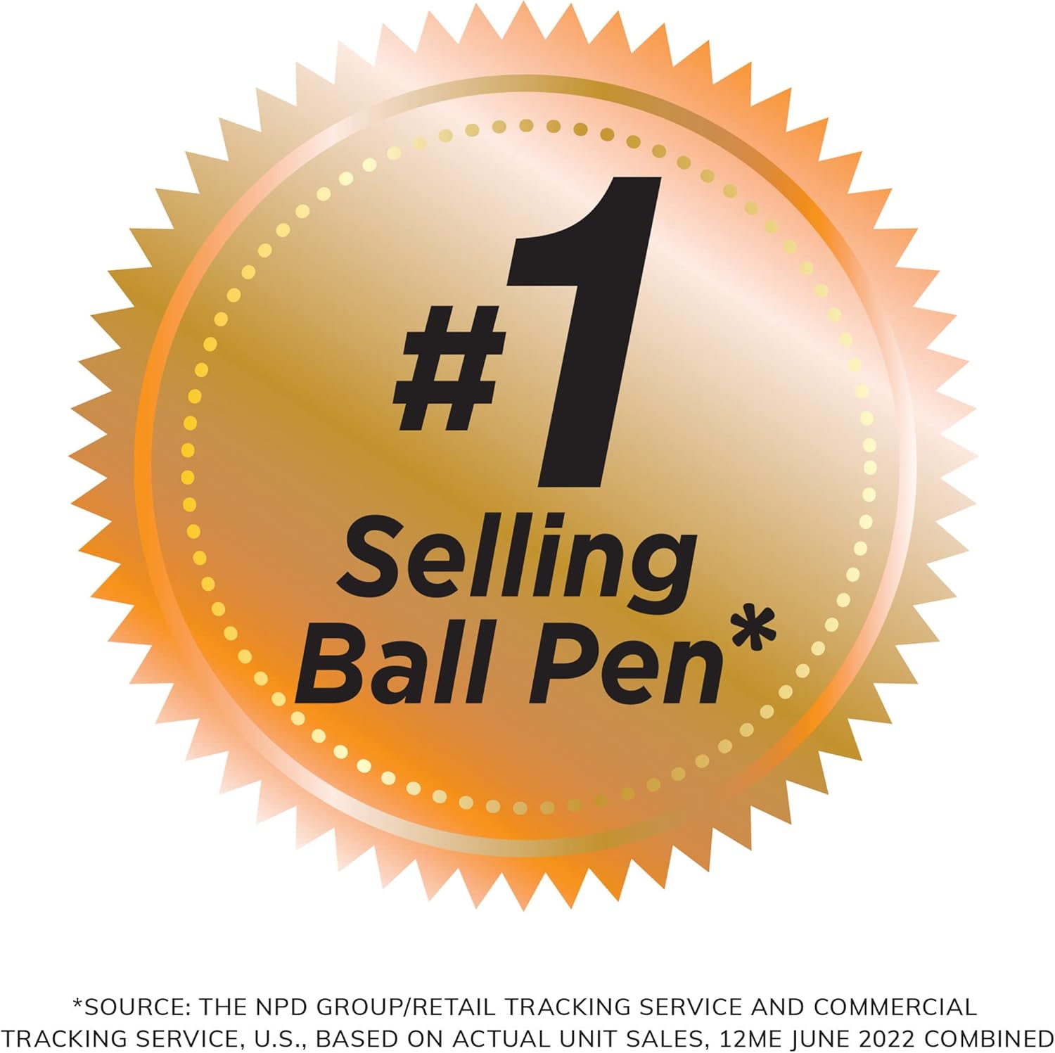 BIC Round Stic Xtra Life Ballpoint Pen, Ultra Long Lasting and Consistent Ink Flow, 60-Count in Black Ink