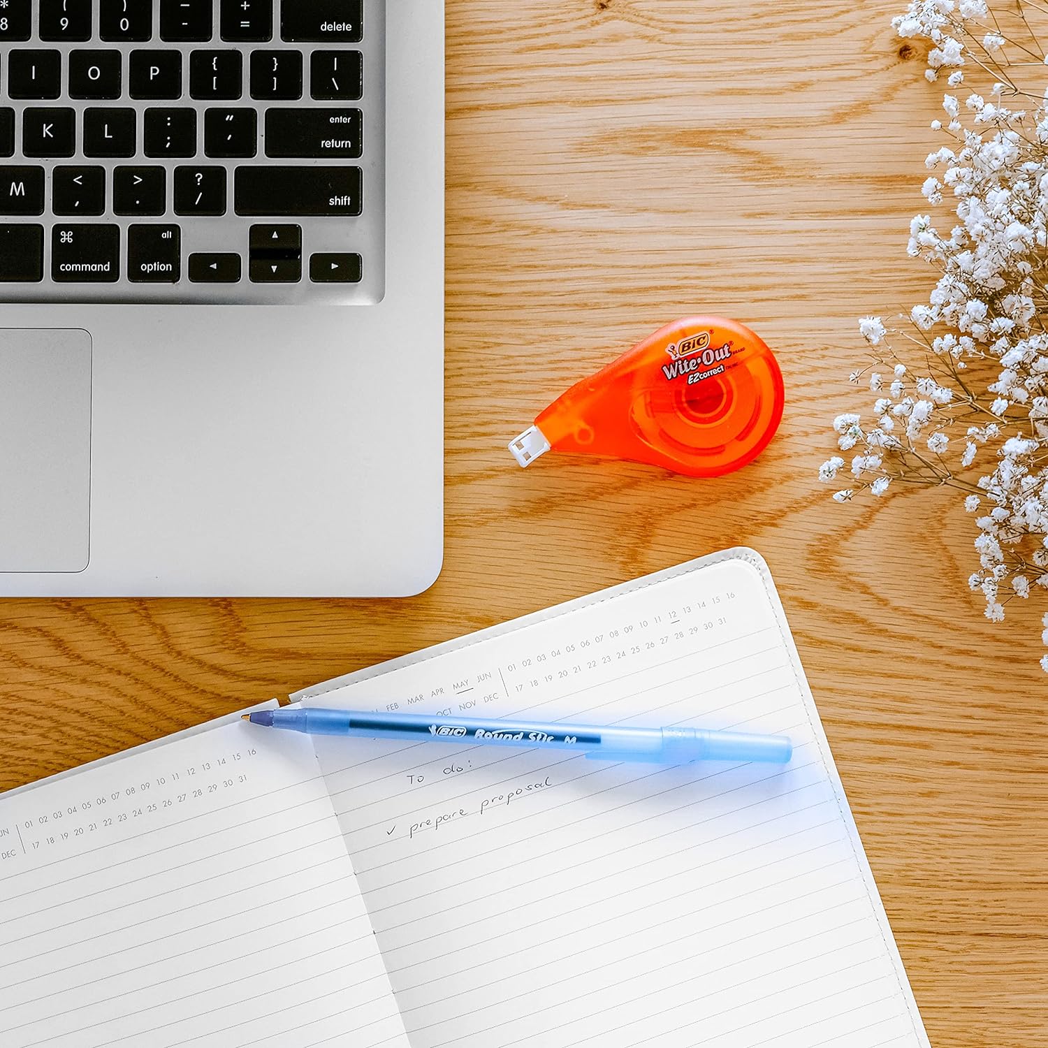 BIC Round Stic Xtra Life Ballpoint Pen, Ultra Long Lasting and Consistent Ink Flow, 60-Count in Black Ink