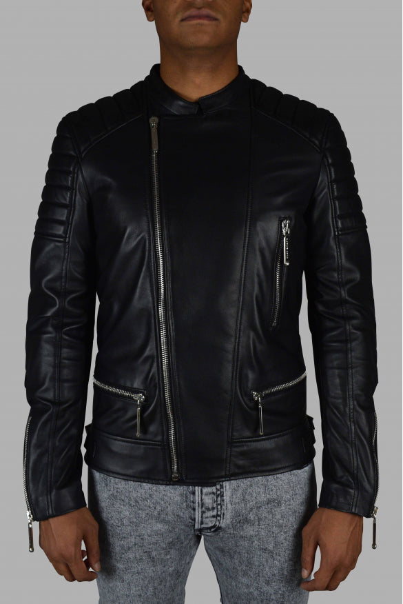 Philipp Plein Men Biker Jacket
