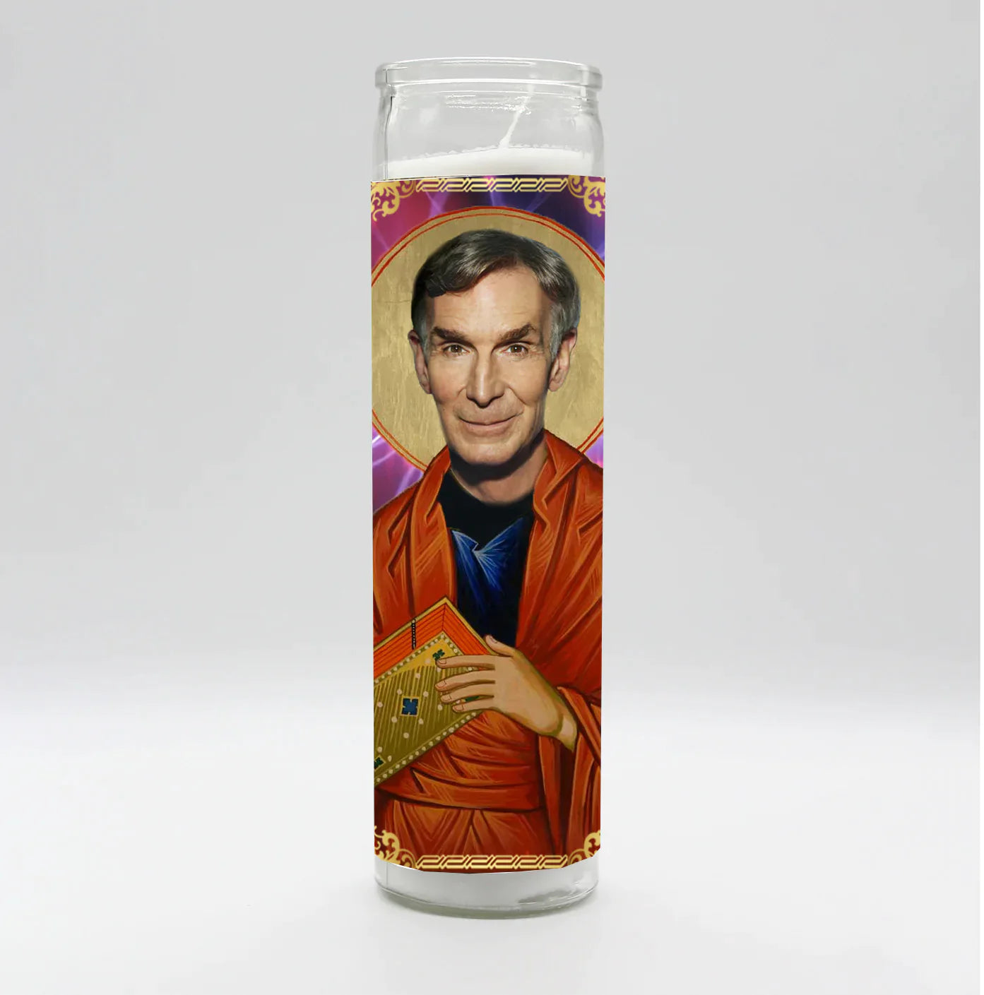 Saint Science Guy Candle by BOBBYK
