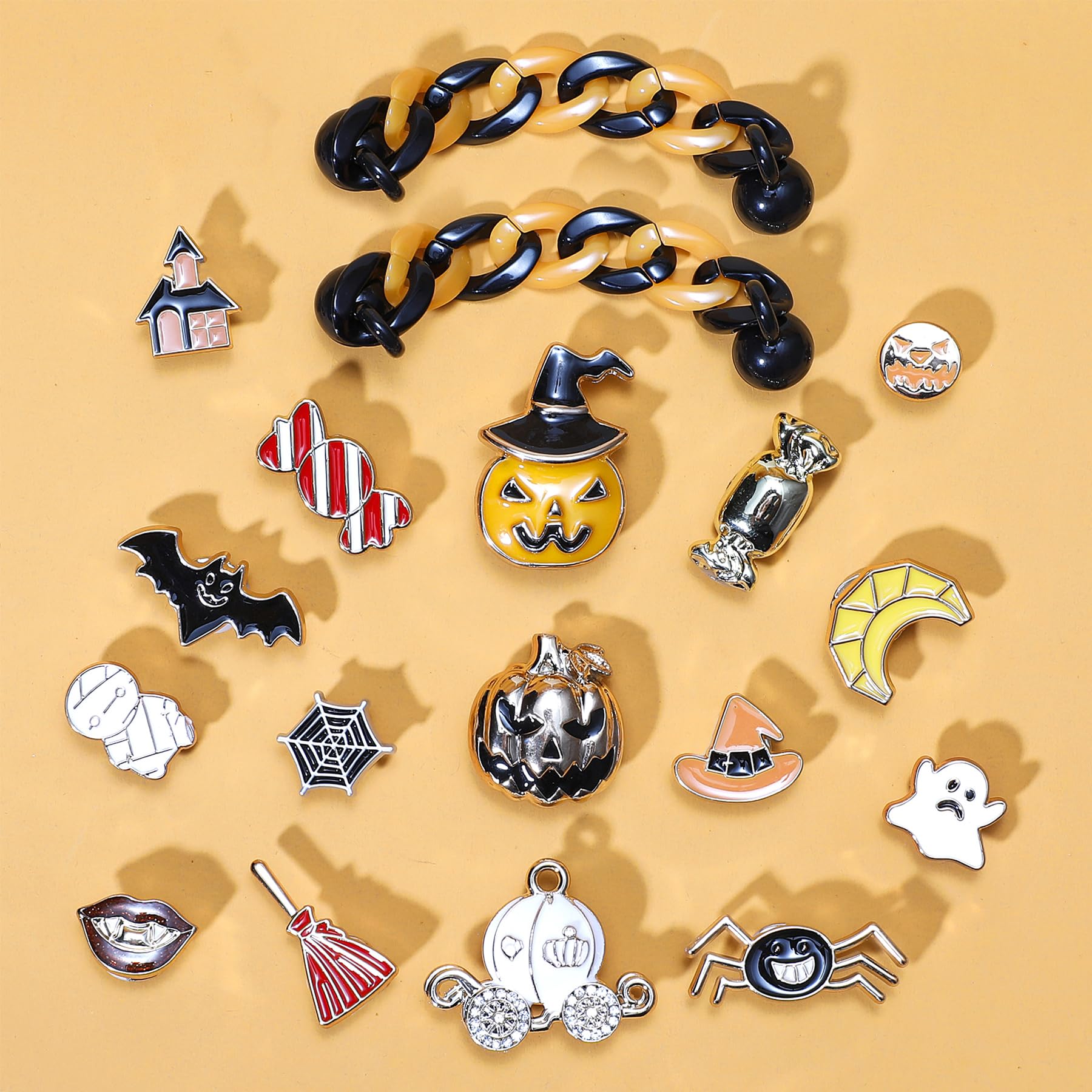 Bling Shoe Charms for Women, Sparkle Rhinestones Shoe Decoration Charms, Girly Shoe Chains for Clog Sandals, DIY Shoe Accessories for Party Favor