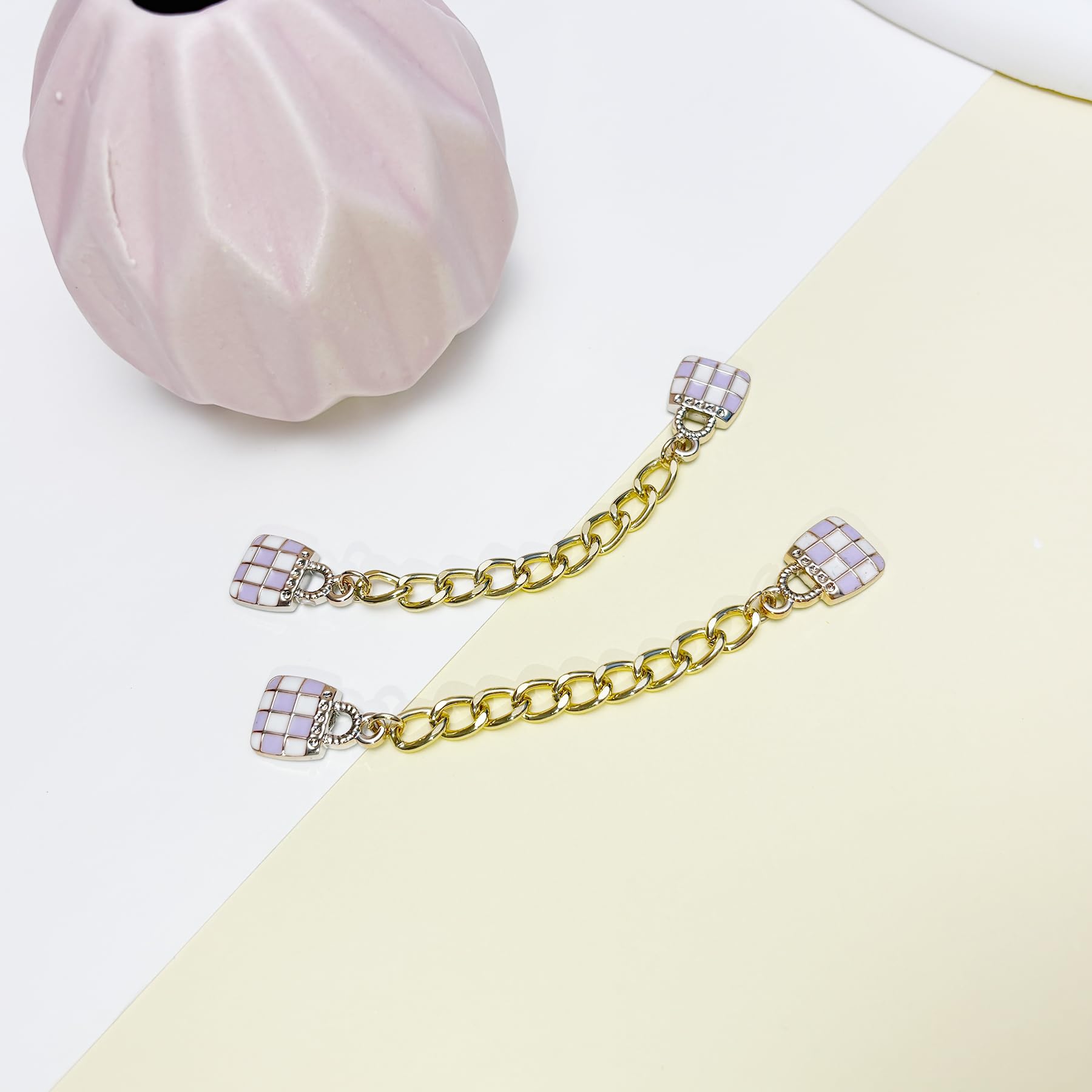 Bling Shoe Charms for Women, Sparkle Rhinestones Shoe Decoration Charms, Girly Shoe Chains for Clog Sandals, DIY Shoe Accessories for Party Favor