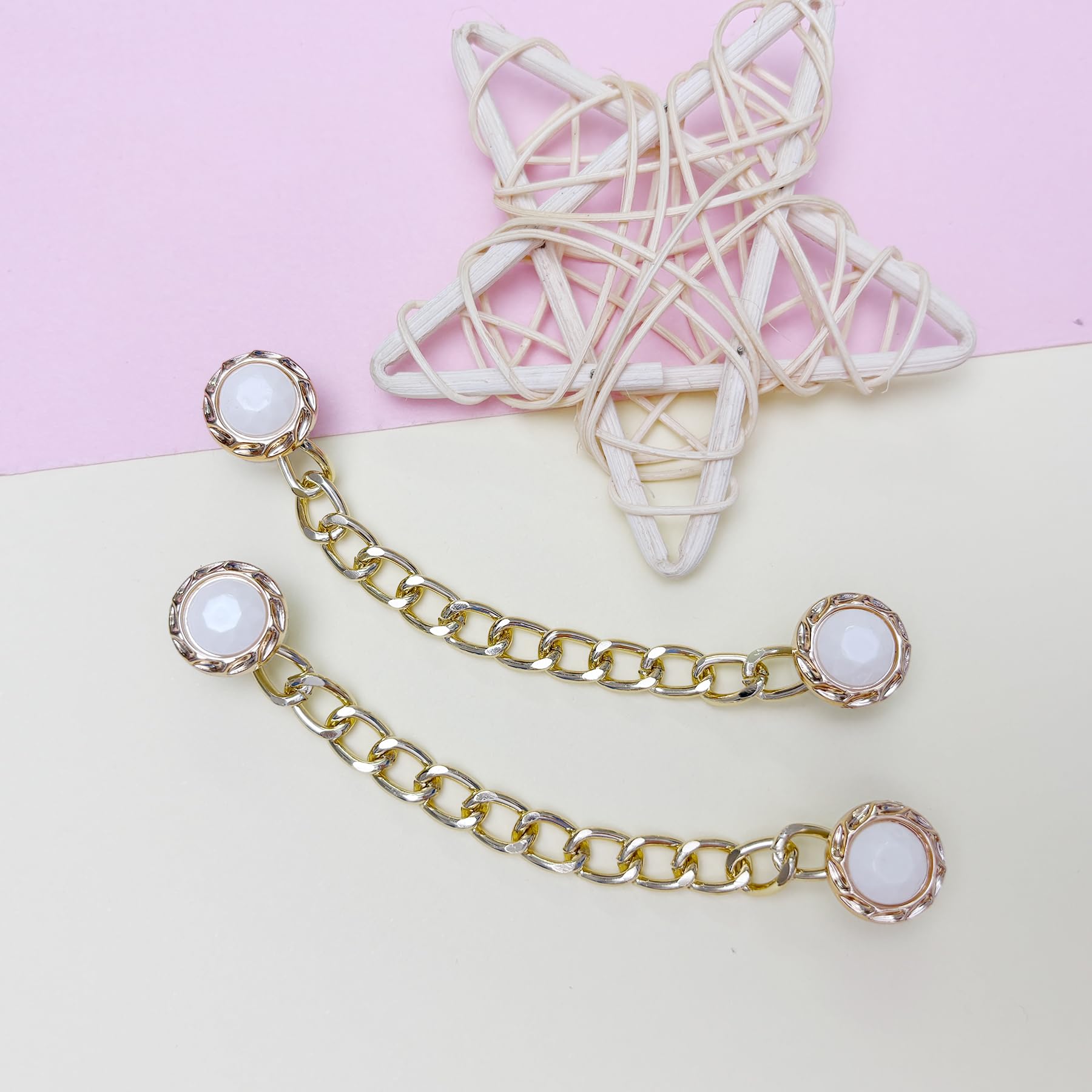 Bling Shoe Charms for Women, Sparkle Rhinestones Shoe Decoration Charms, Girly Shoe Chains for Clog Sandals, DIY Shoe Accessories for Party Favor