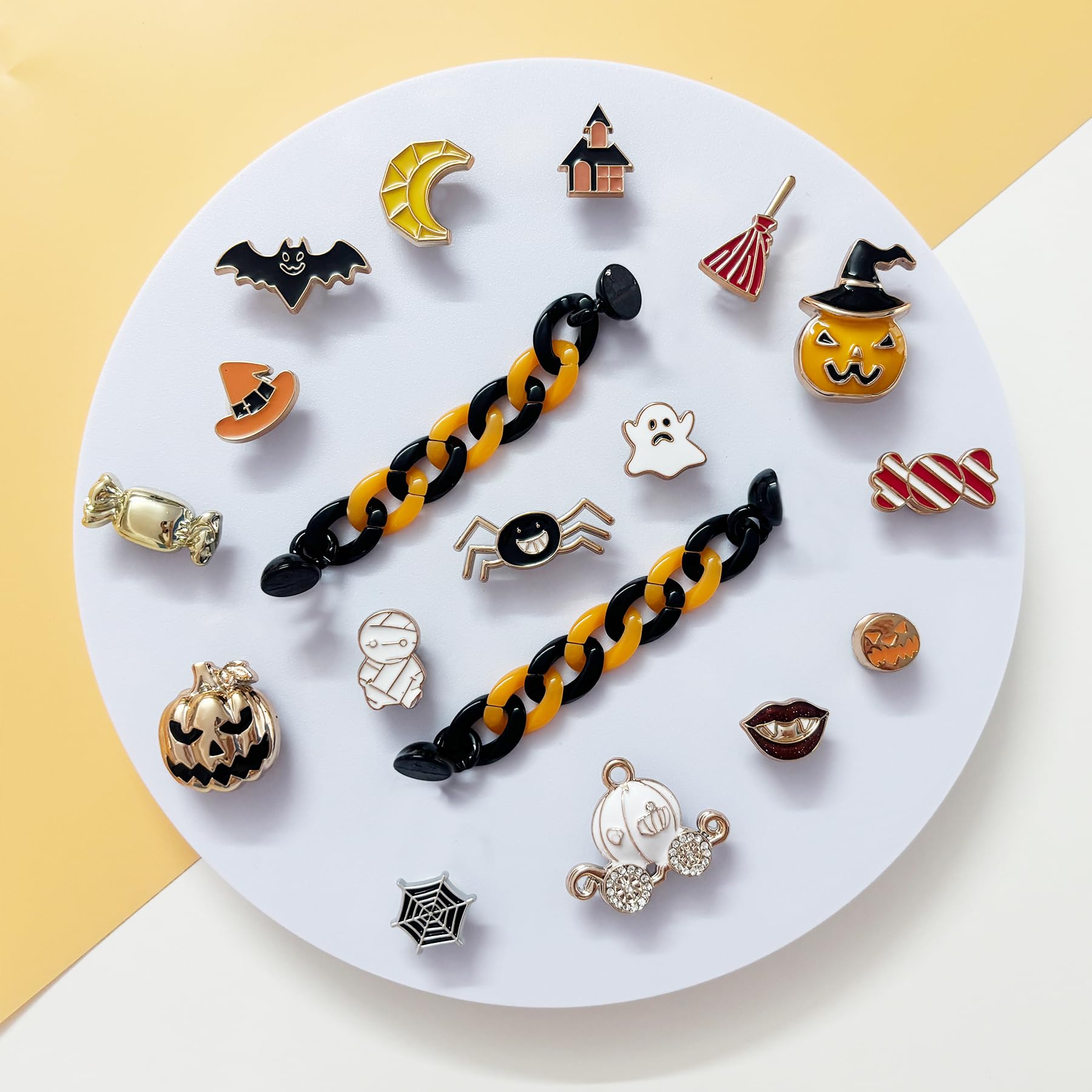 Bling Shoe Charms for Women, Sparkle Rhinestones Shoe Decoration Charms, Girly Shoe Chains for Clog Sandals, DIY Shoe Accessories for Party Favor