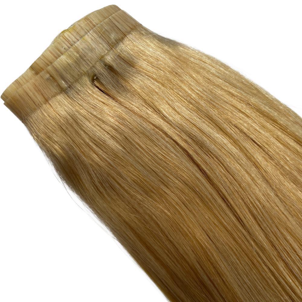 Blonde Seamless Clip-In 100% Human Hair Extensions