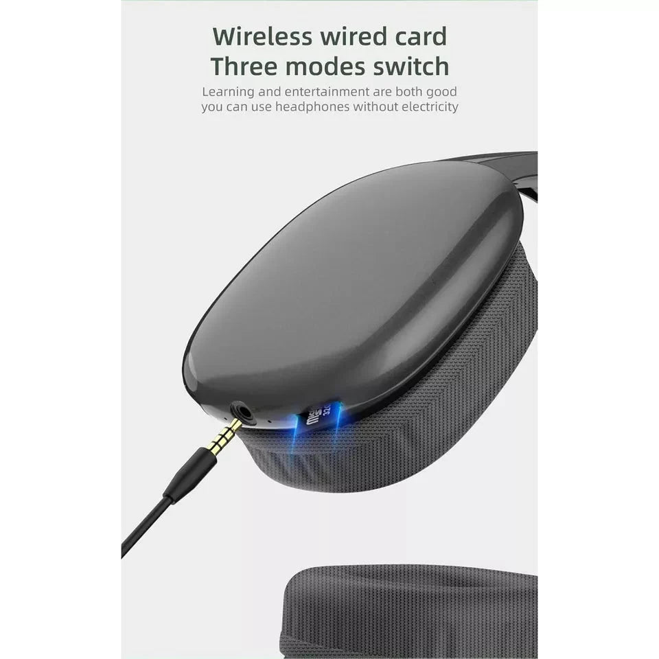 Bluetooth Wireless Headphones, HiFi Stereo Foldable, Suitable for Mobile Phones,