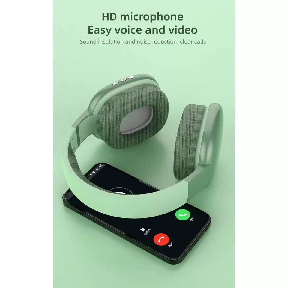 Bluetooth Wireless Headphones, HiFi Stereo Foldable, Suitable for Mobile Phones,