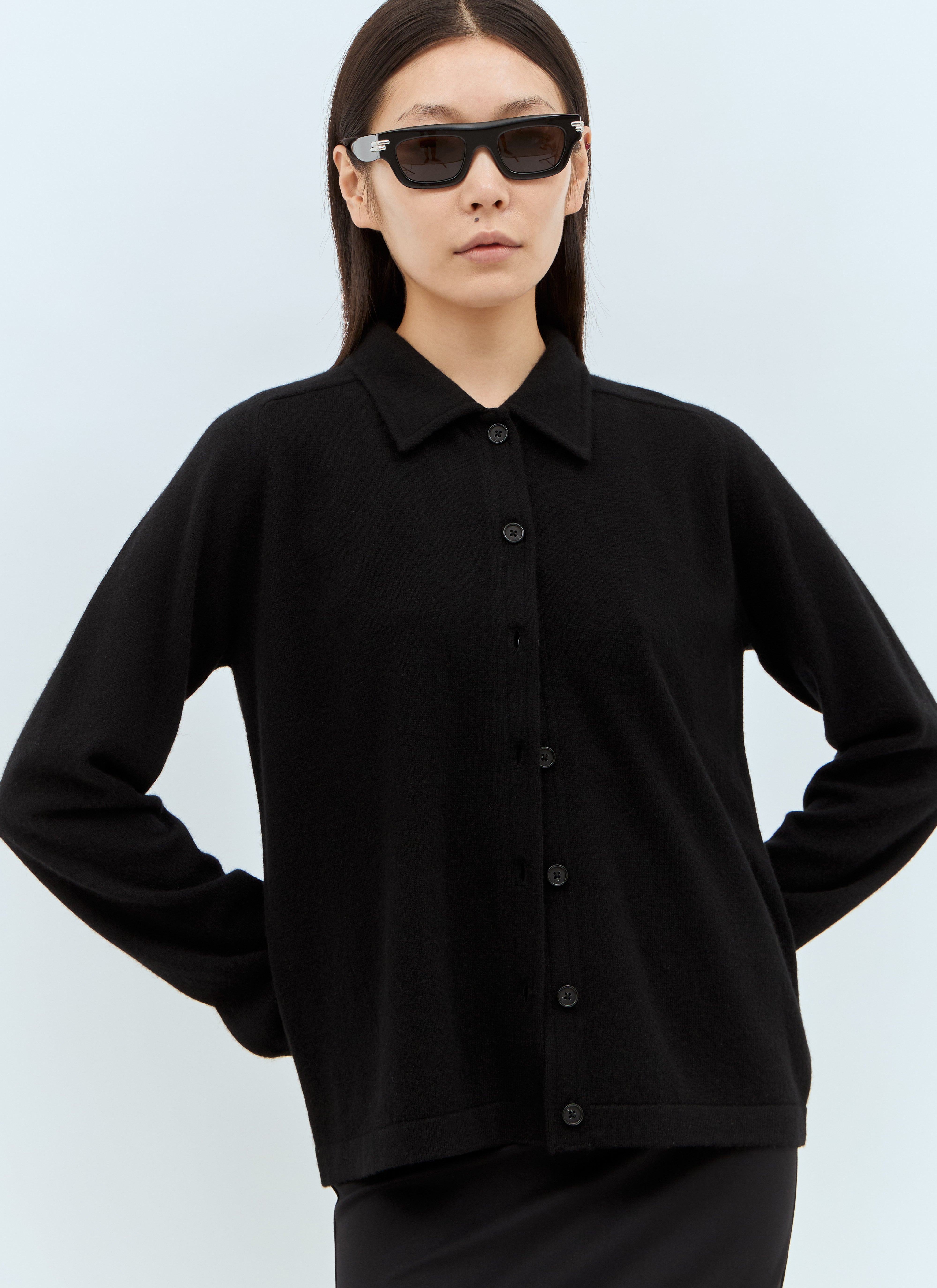 Bottega Veneta Men Mitre Square Sunglasses