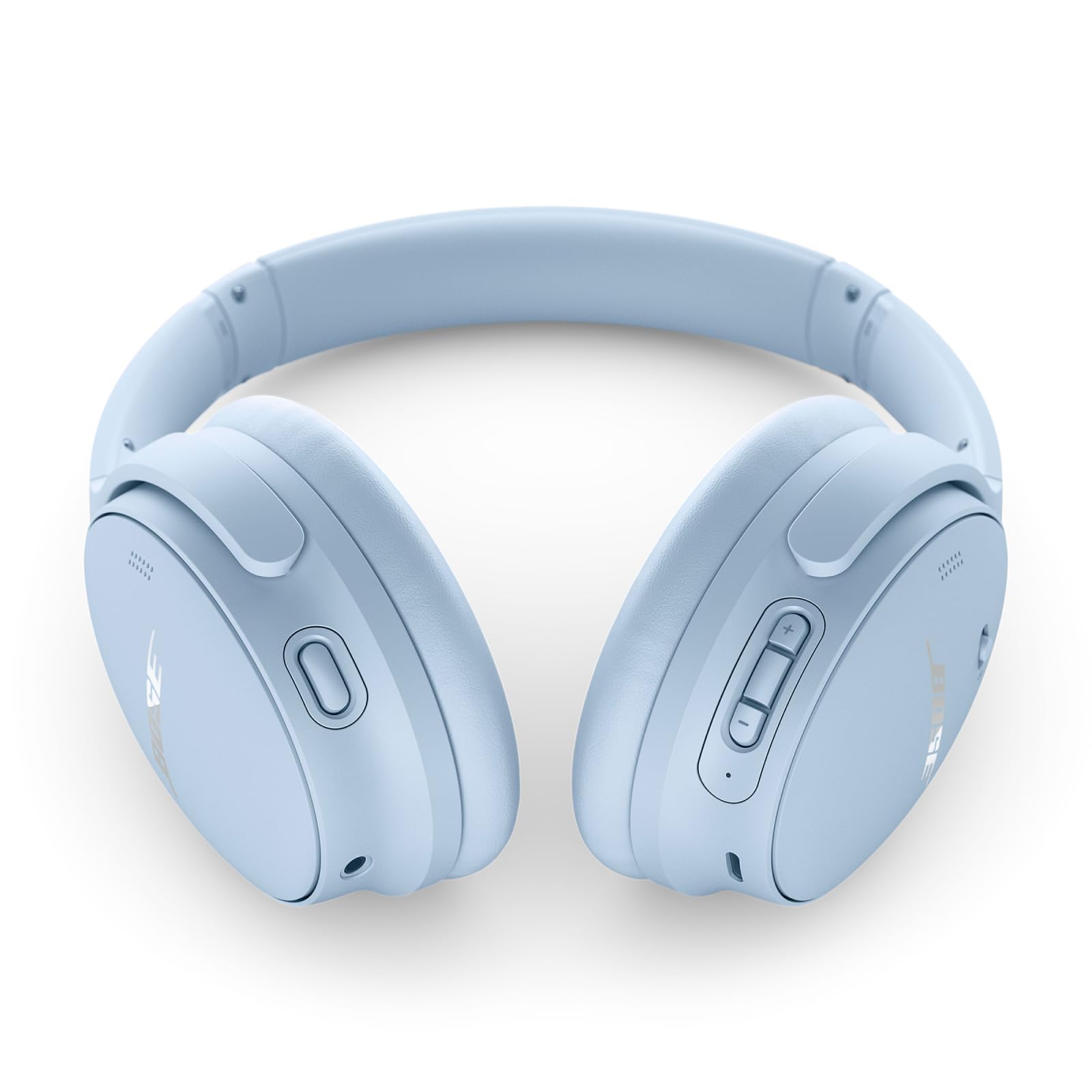 Bose QuietComfort Bluetooth Headphones, Wireless Headphones with Active Over Ear Noise Cancelling and Mic, Deep Bass, Up to 24 Hours of Playtime, Blue Dusk - Limited Edition Color
