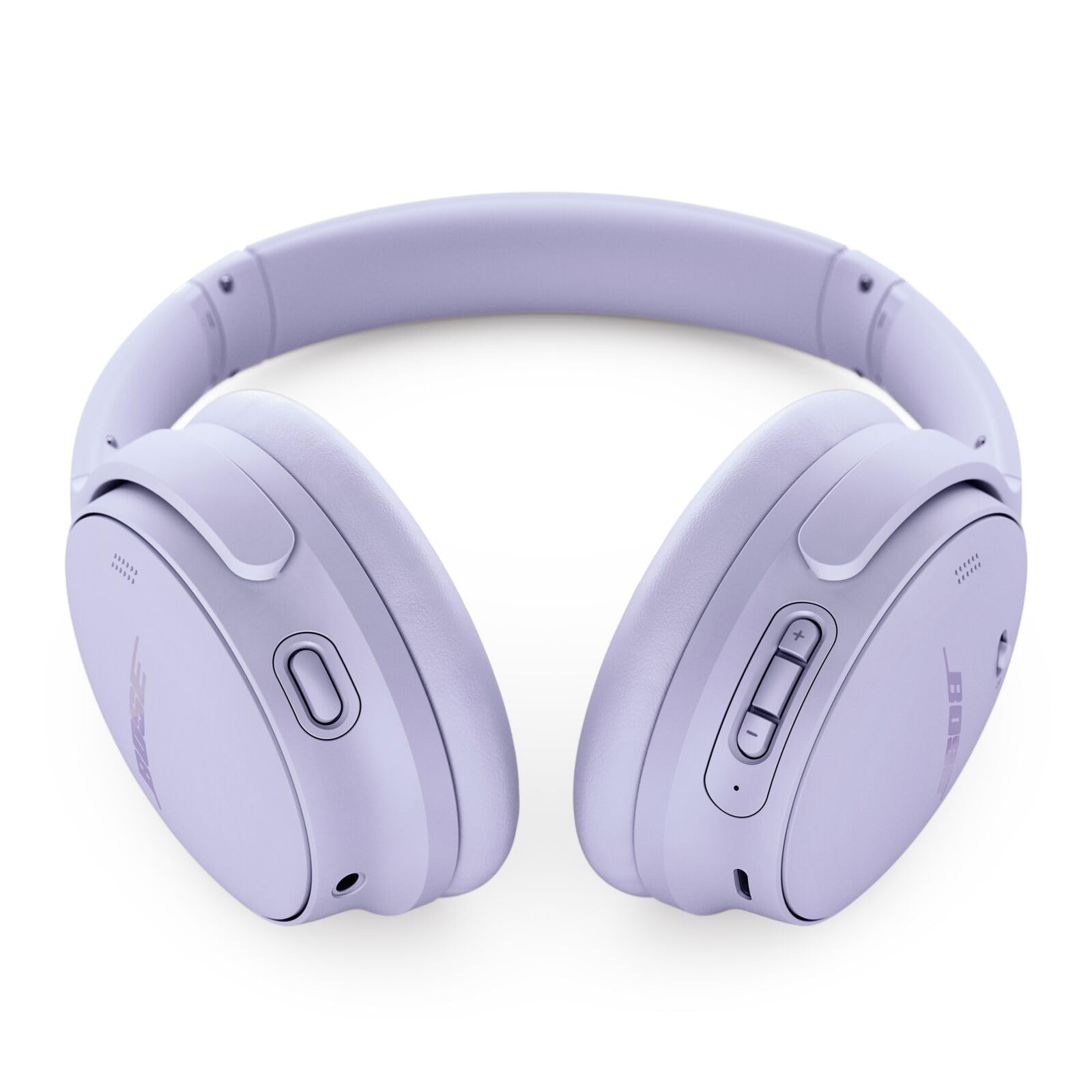 Bose QuietComfort Bluetooth Headphones, Wireless Headphones with Active Over Ear Noise Cancelling and Mic, Deep Bass, Up to 24 Hours of Playtime, Blue Dusk - Limited Edition Color