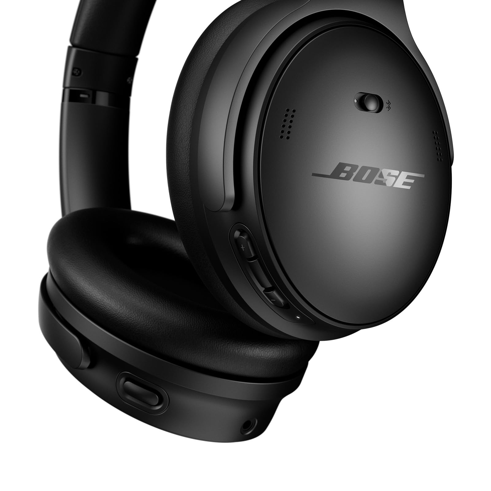 Bose QuietComfort Bluetooth Headphones, Wireless Headphones with Active Over Ear Noise Cancelling and Mic, Deep Bass, Up to 24 Hours of Playtime, Blue Dusk - Limited Edition Color
