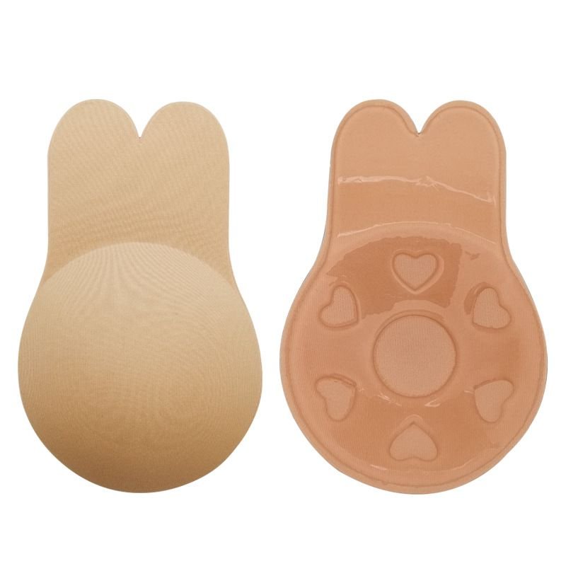 Breathable Lifting Nipple Invisible Silicone Breathable Support Lift Breast Rabbit Ear Chest Stickers