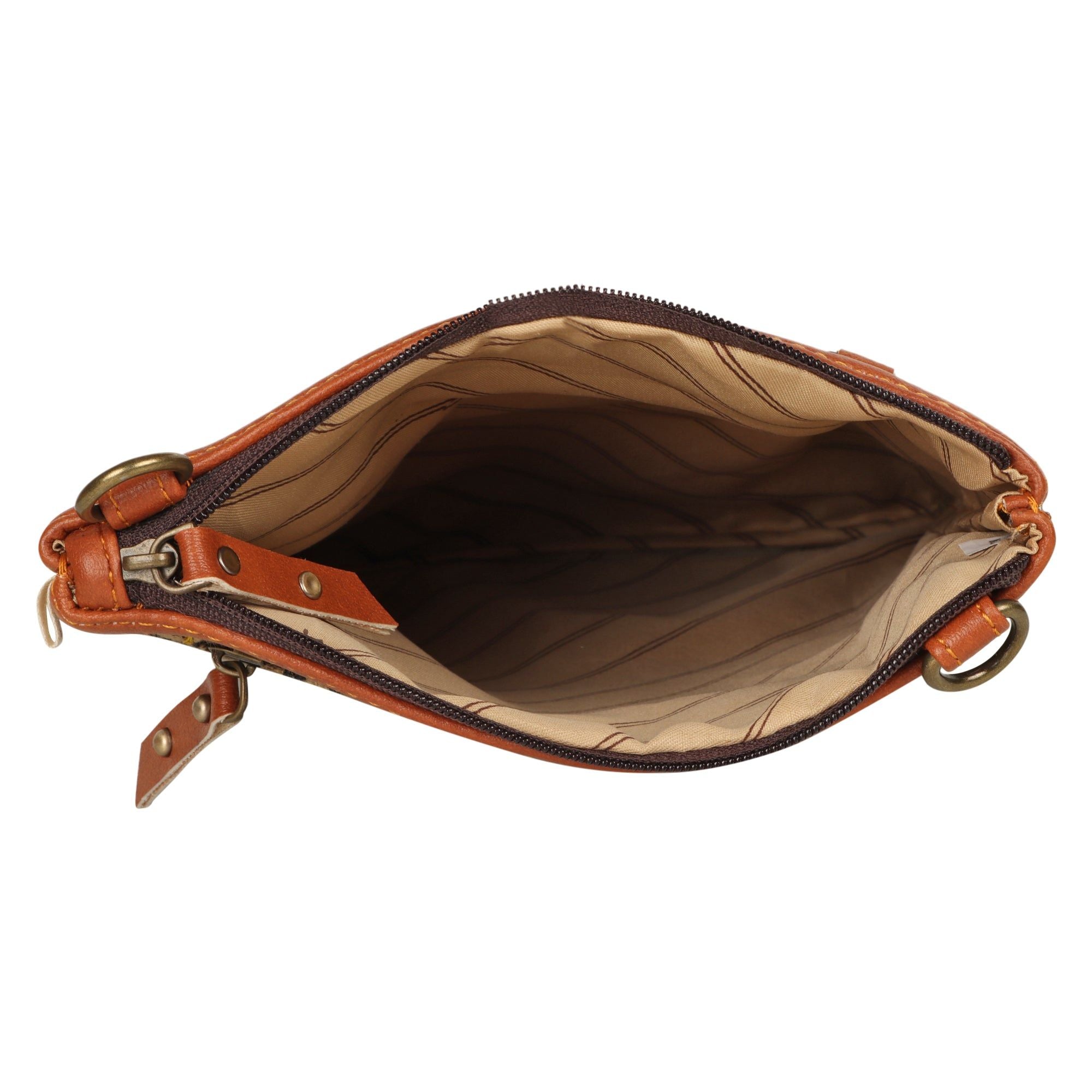 Brisk Crossbody Bag w/ Cellphone Pocket - Herringbone