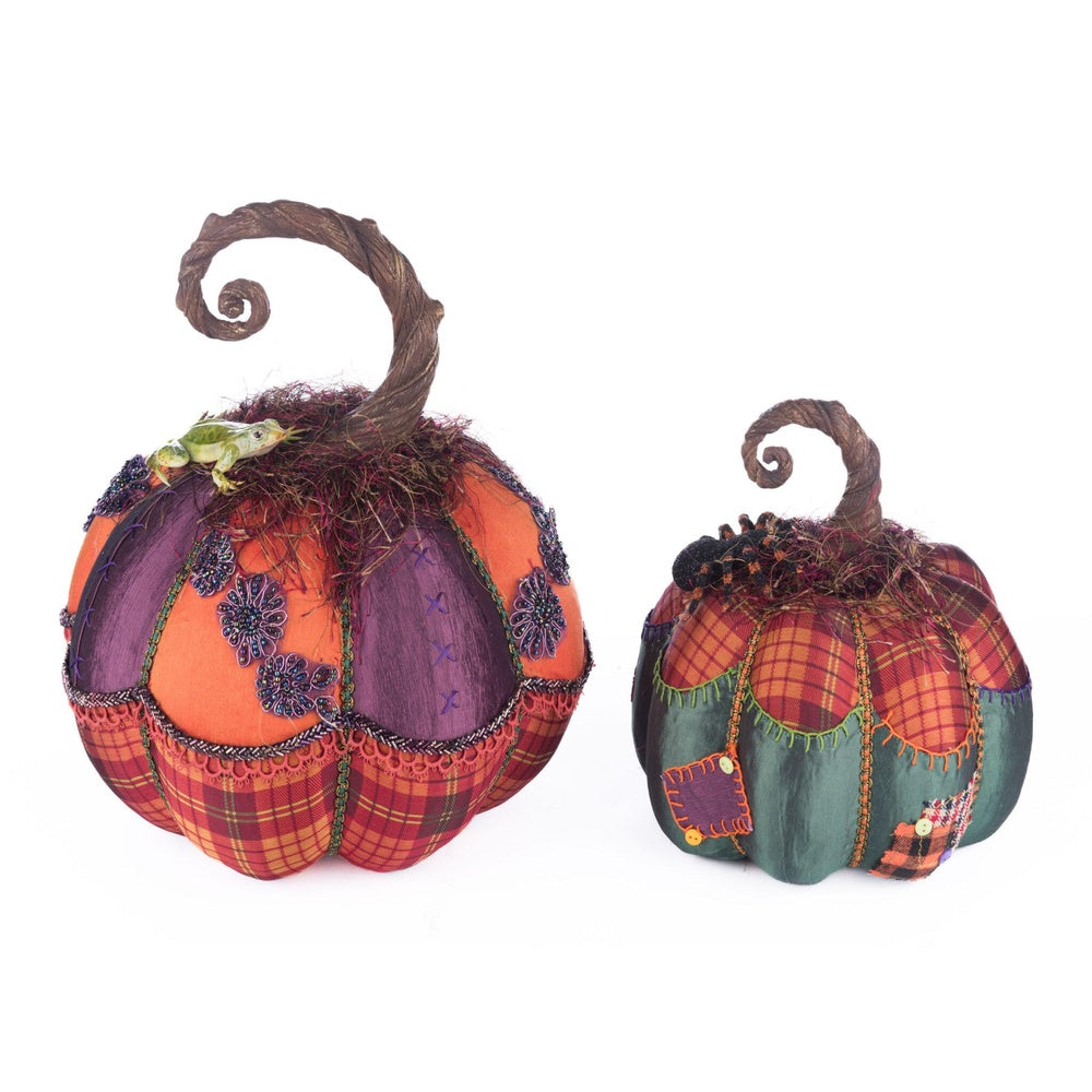Broomstick Acres Pumpkins Set Of 2 by Katherine's Collection