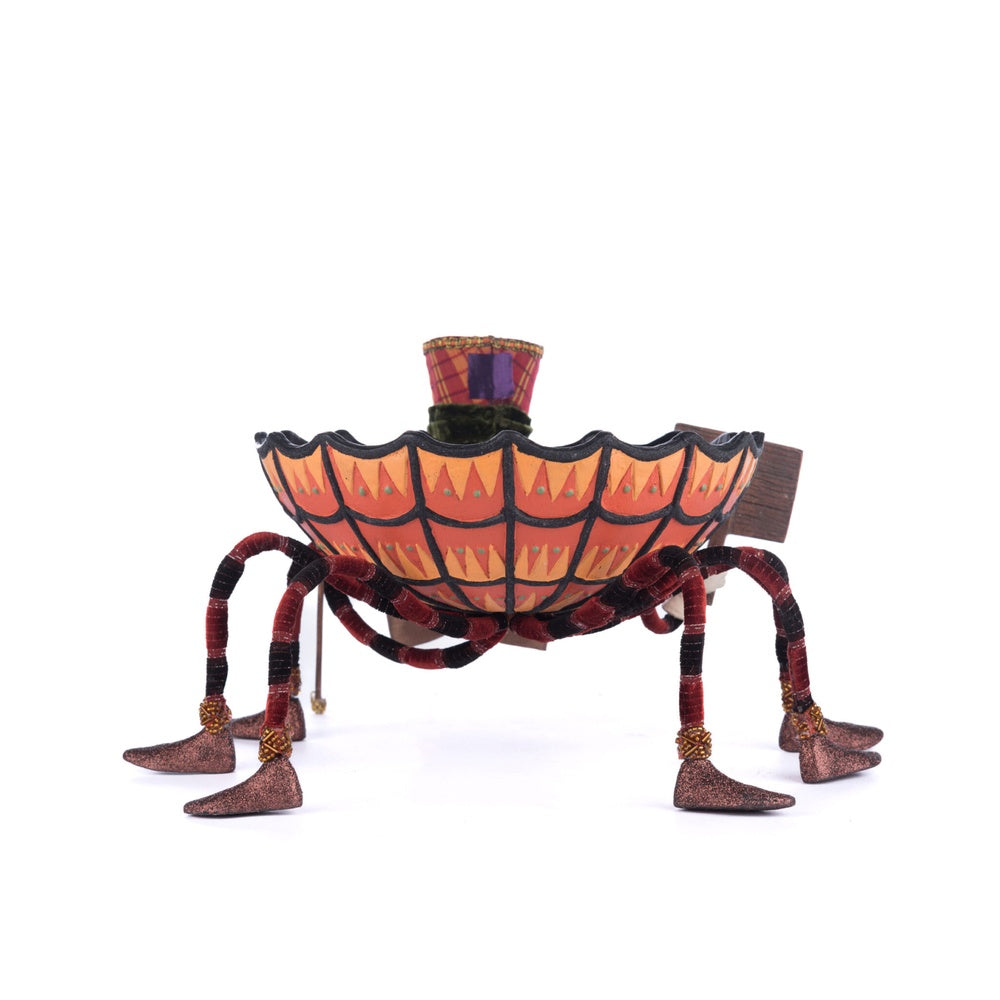 Broomstick Acres Spider Candy Dish by Katherine's Collection