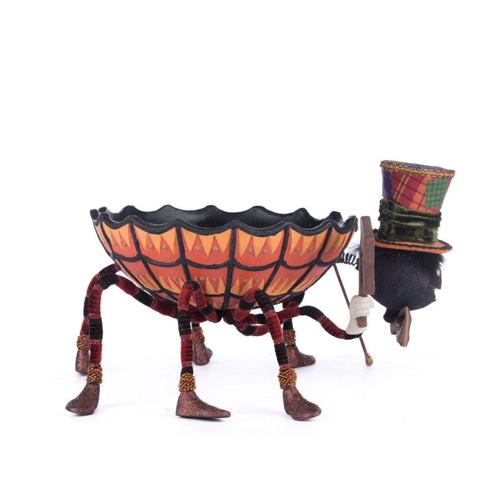 Broomstick Acres Spider Candy Dish by Katherine's Collection