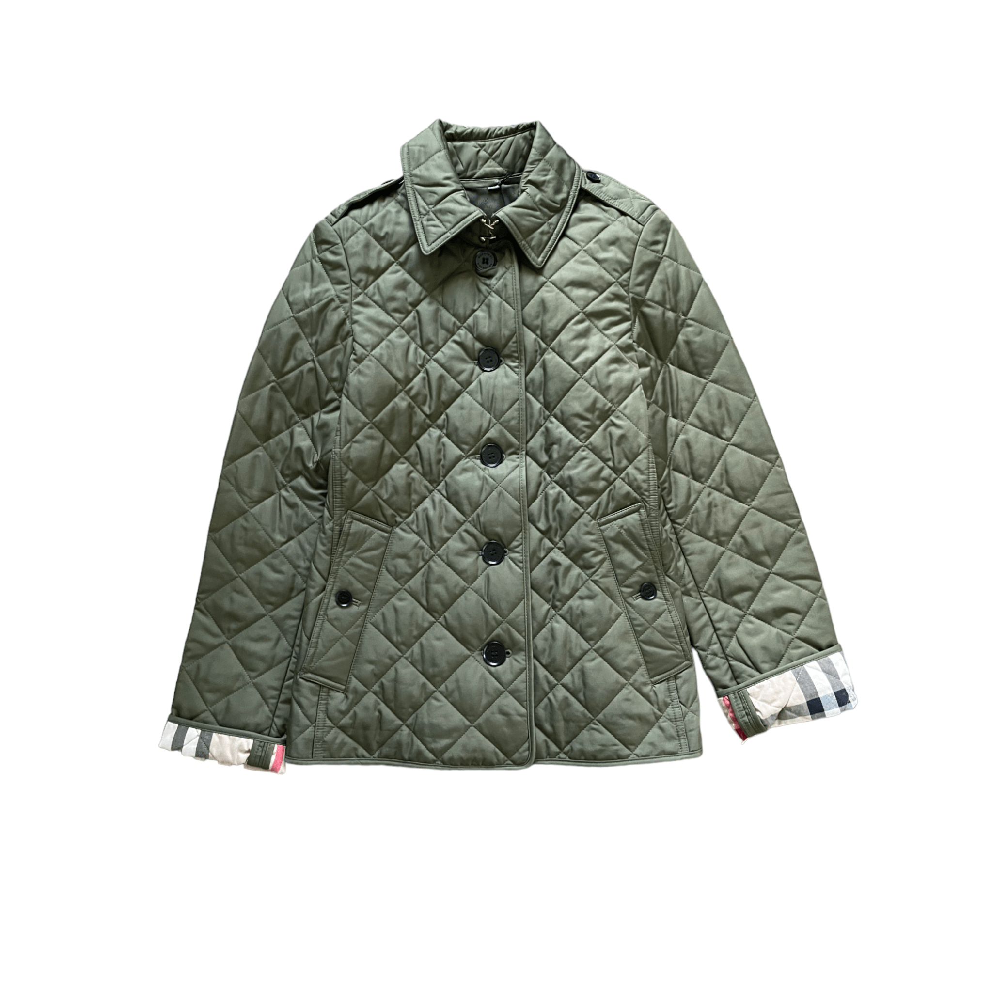 Burberry Frankby Quilted Lightweight Short Jacket