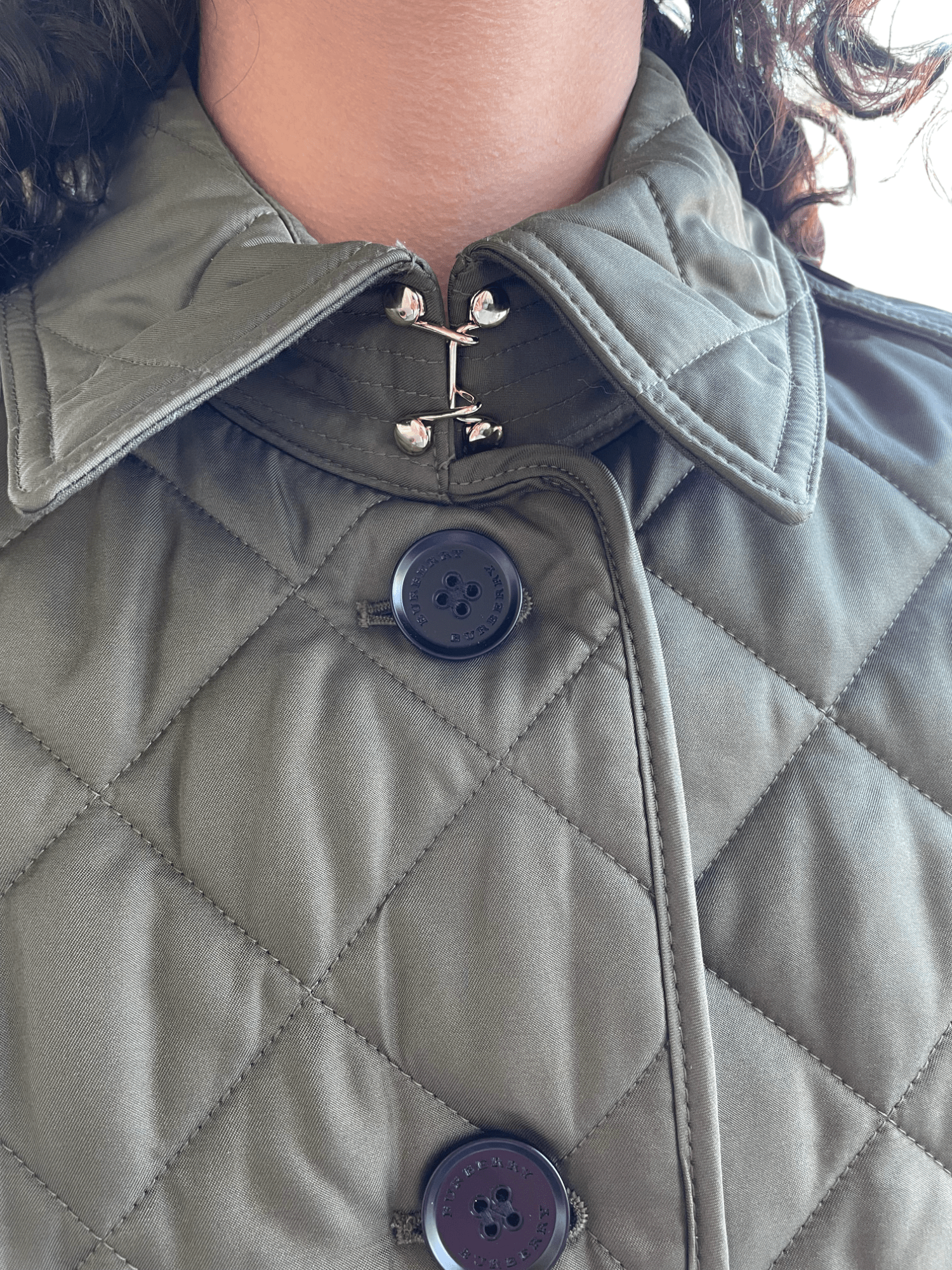 Burberry Frankby Quilted Lightweight Short Jacket