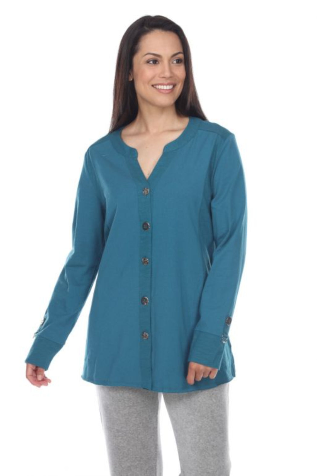 Button Front Tunic