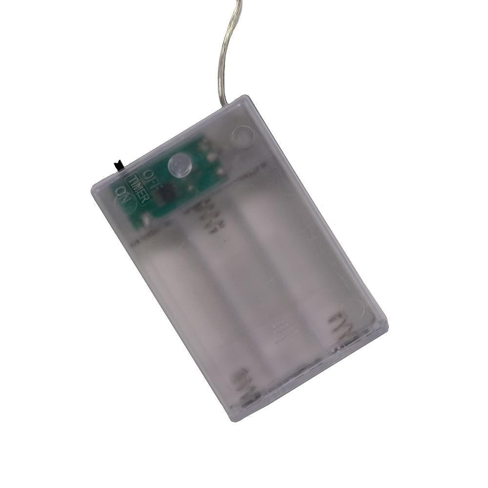 20-Light Battery-Operated LED Cannabis Fairie String Lights