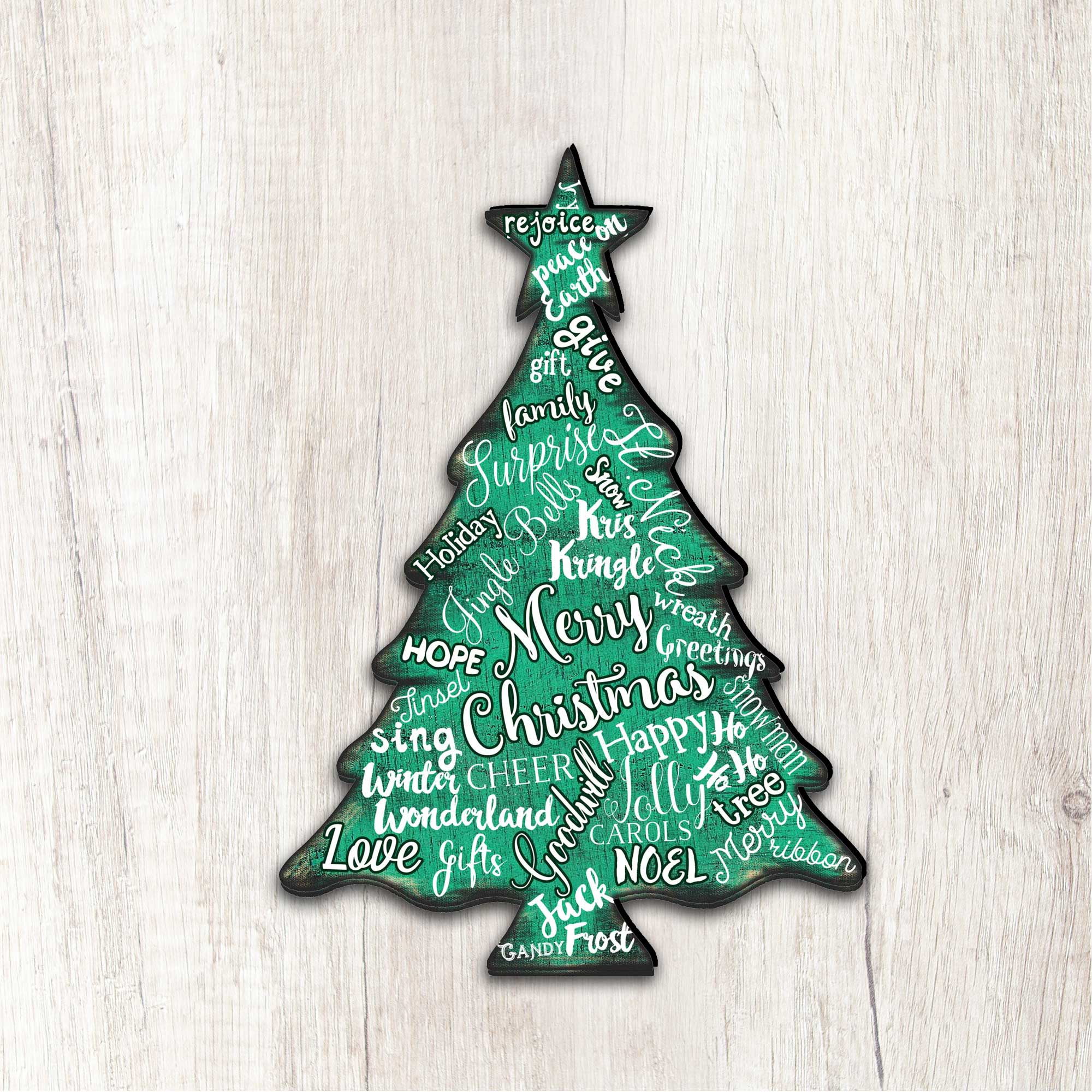 Merry Christmas Decorative Door Decor - Christmas Decor - 8198812-2H