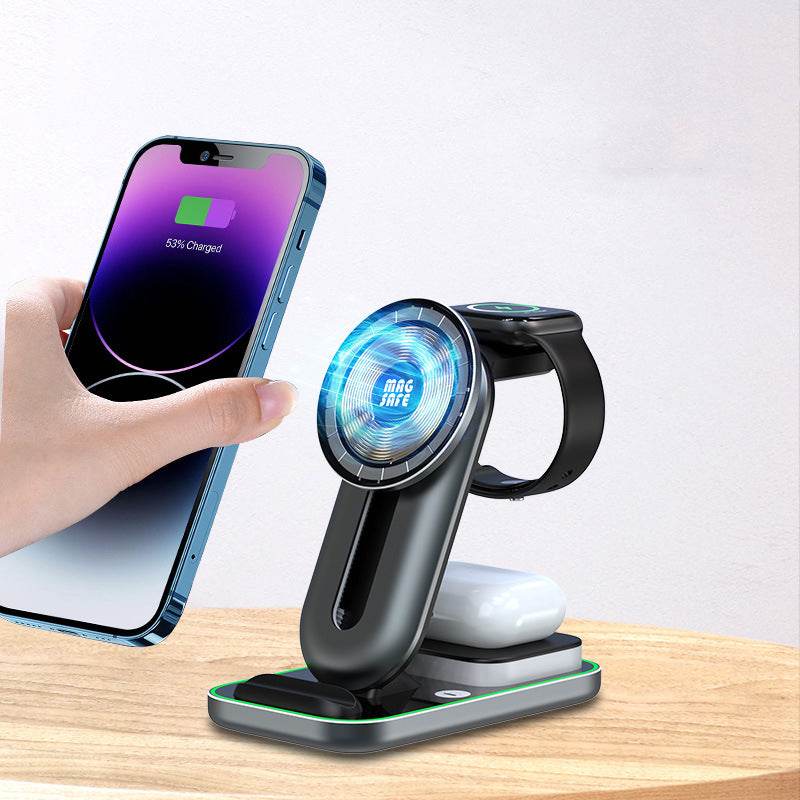 15W Small Night Light Wireless Charger 4-in-1
