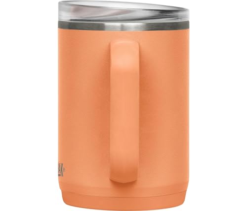 CamelBak Thrive Leak-Proof 16 oz Mug, Insulated Stainless Steel - for Travel, Coffee, Tea, hot Beverages - Spill Proof - Cup-Holder Compatible, Navy