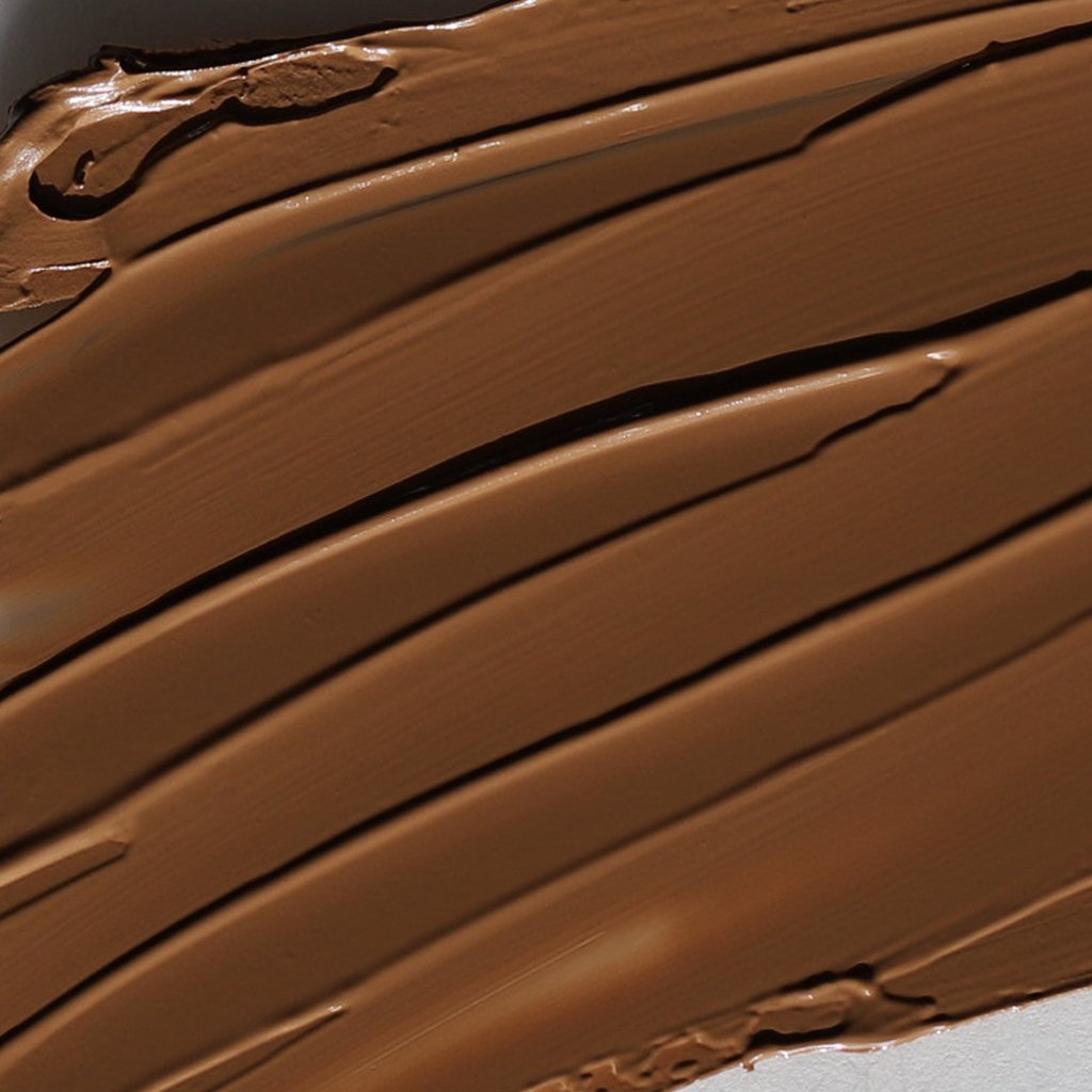 swatch of cream bronzer - candy paint bronzer, coolness - half caked makeup